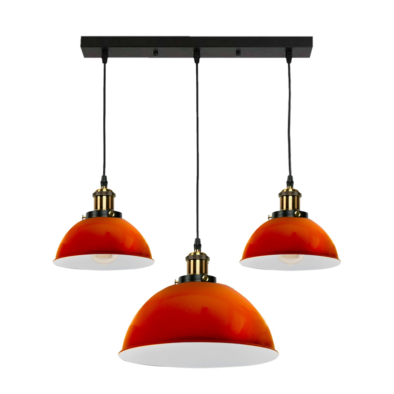 Modern 3 head Pendant Light fixture  in Dome shape~6205