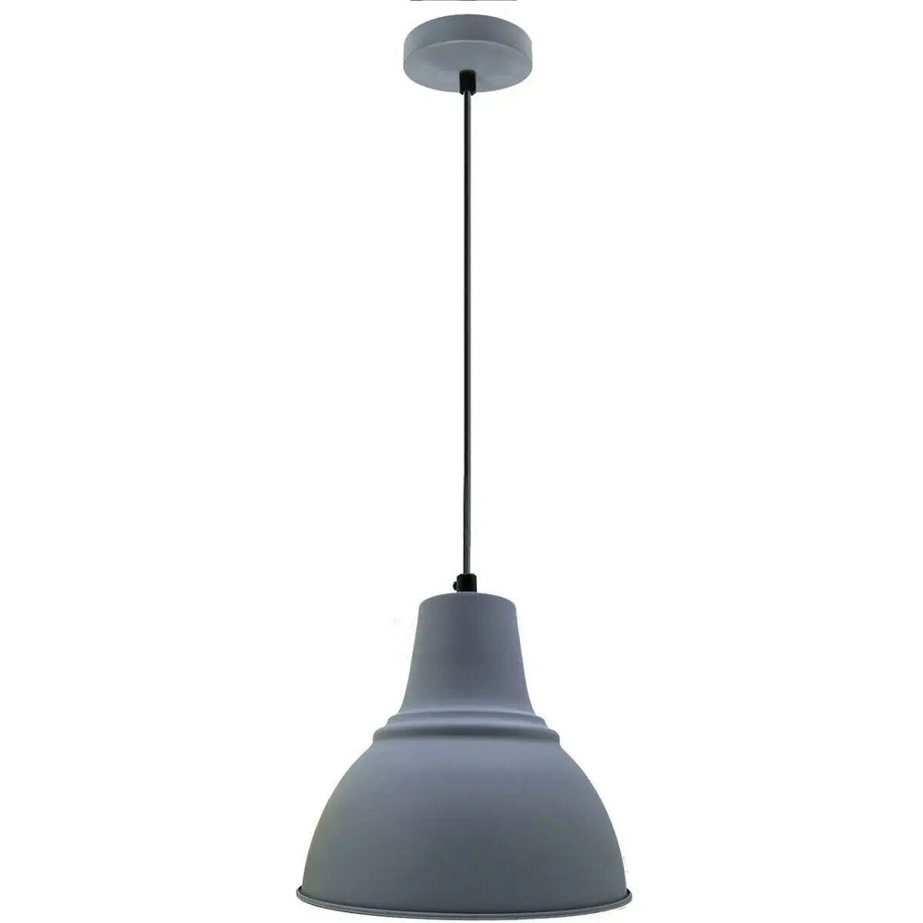 Industrial Retro Metal Barn Pendant Light Fixture for Kitchen Dining Room
