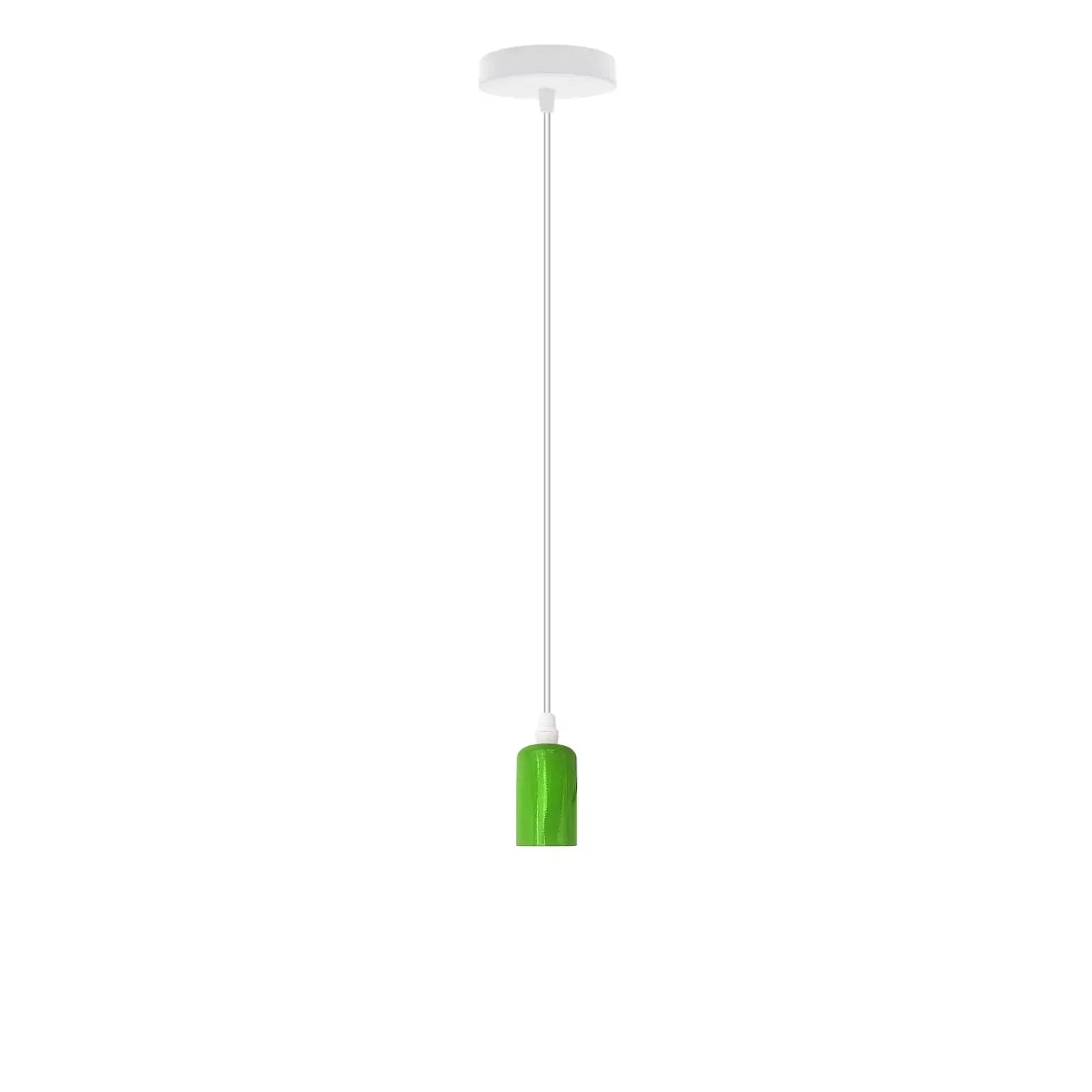 Industrial E27 Colourful Suspended Pendant Light Fitting Home Kit