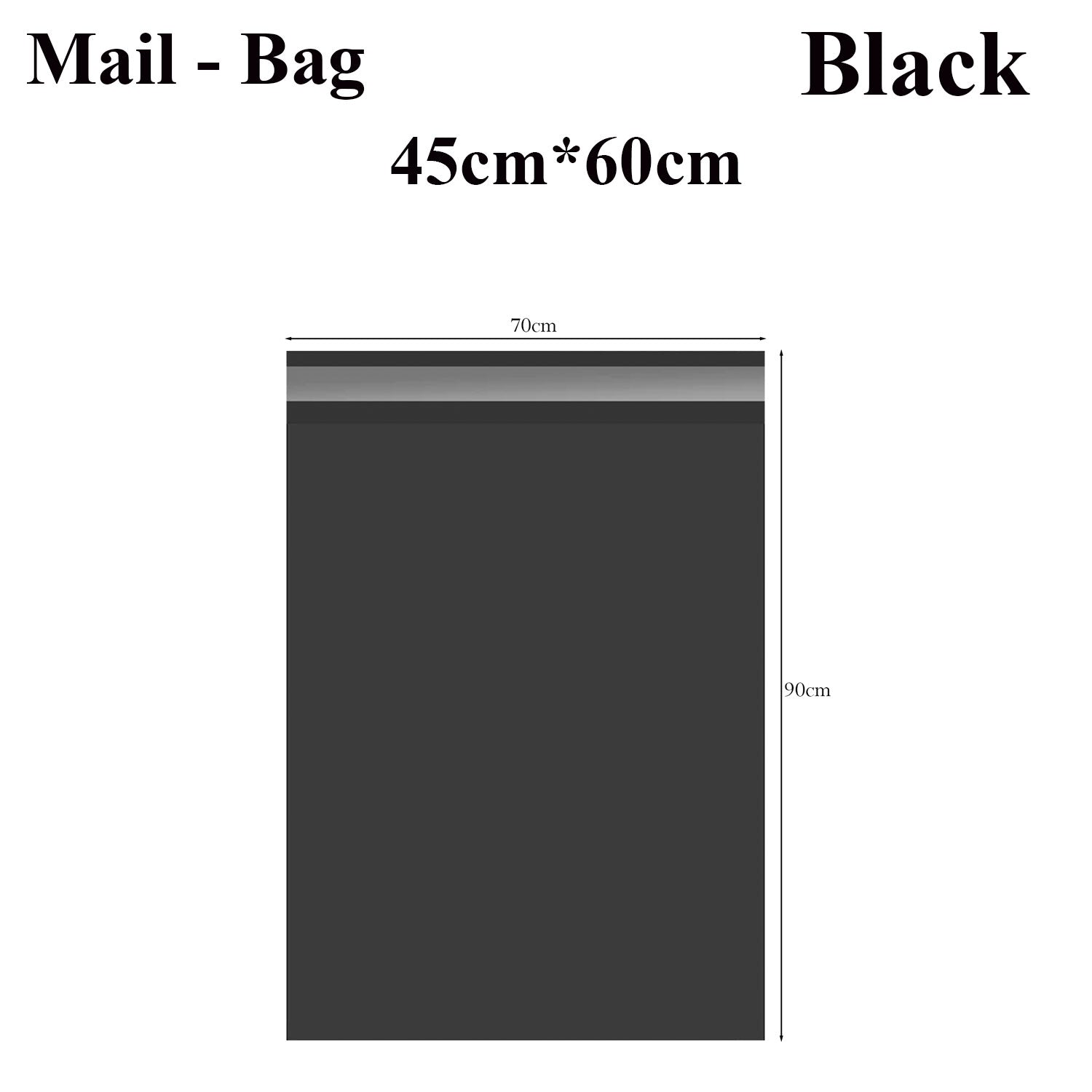 Heavy Duty Self-Sealing Polyethylene Mailing Bags for Secure Shipping 45x60 cm