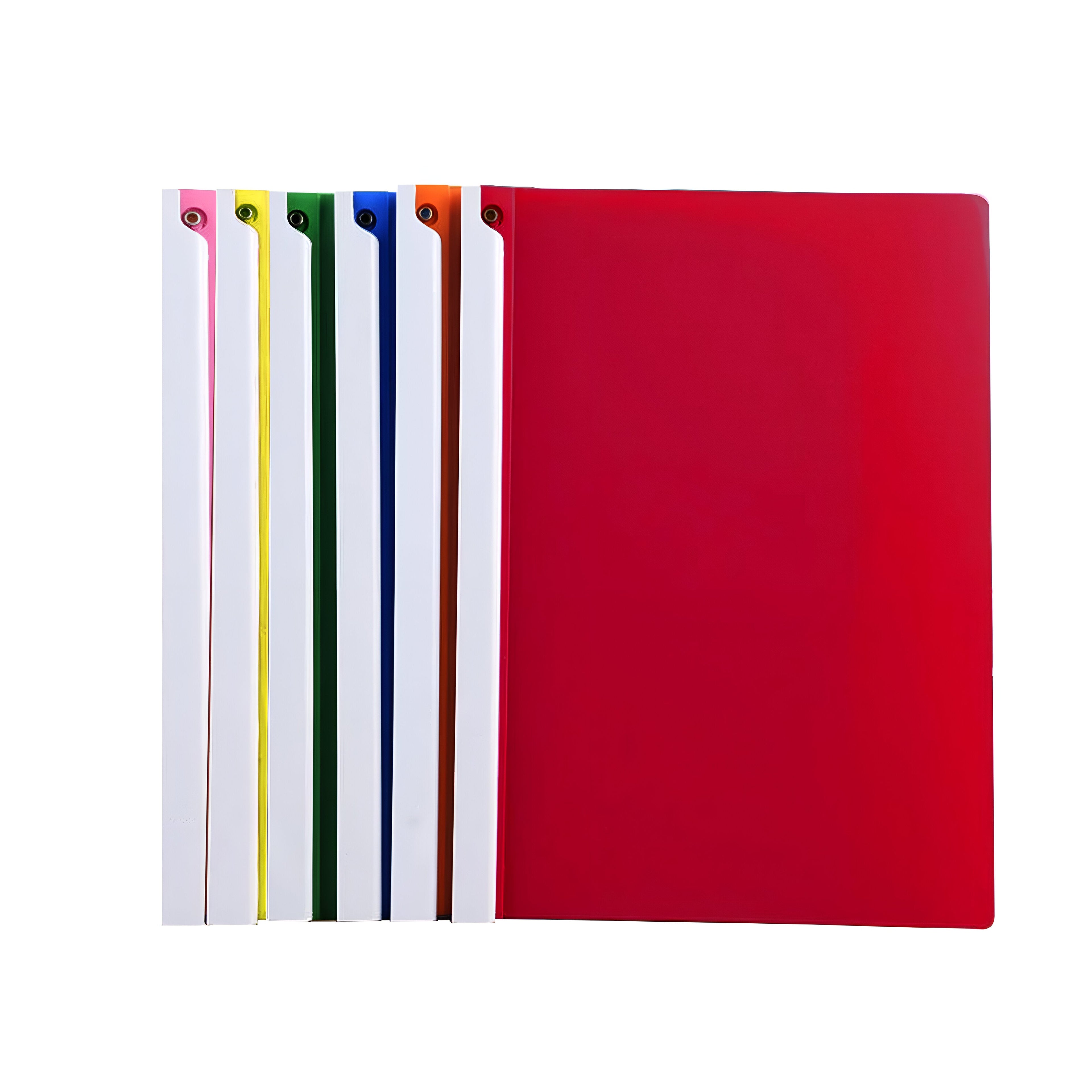 A4 Letter Size Rotating Lever Report Folder 6-Pack for School Office Business