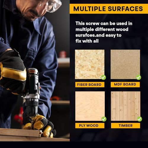 Durable Assorted Wall Plugs & Steel Screws for Drywall and Masonry