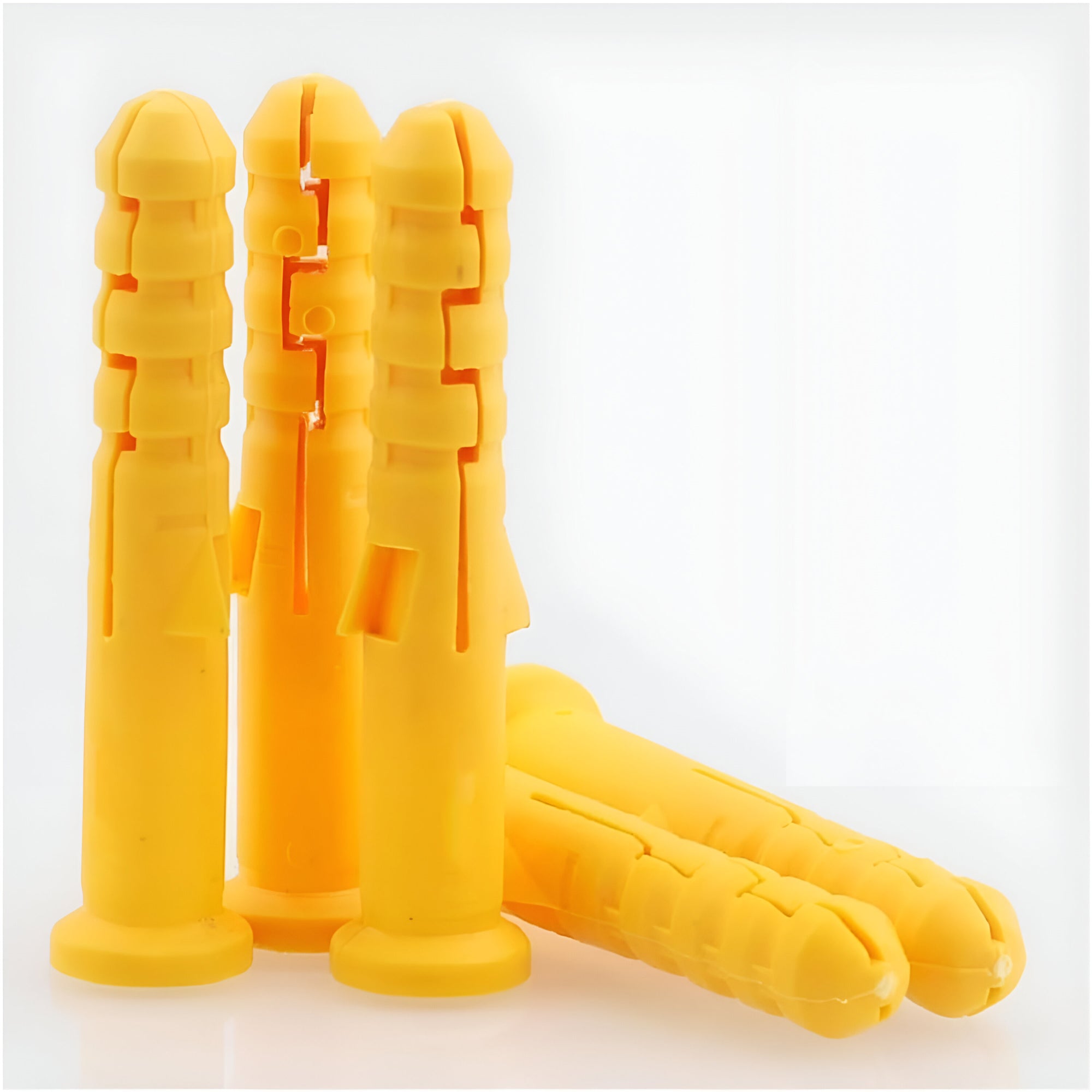 LEDSone Assorted Plastic Wall Plugs and Steel Screw Set for Drywall