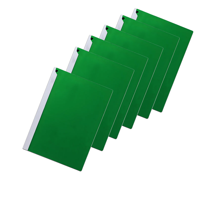 A4 Letter Size Rotating Lever Report Folder 6-Pack for School Office Business