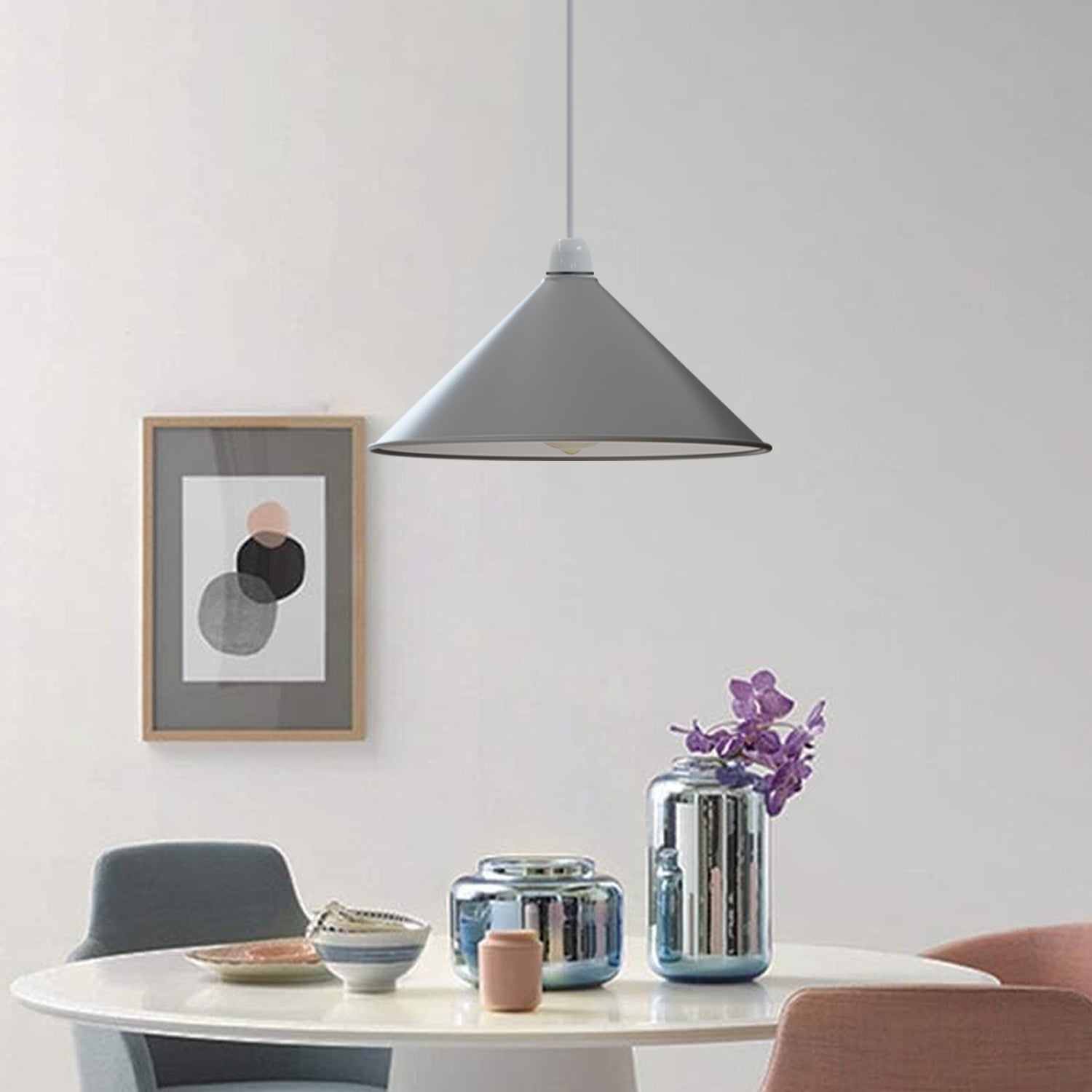 Chic Vintage Industrial Metal Cone Lampshade for Modern Home Lighting Decor
