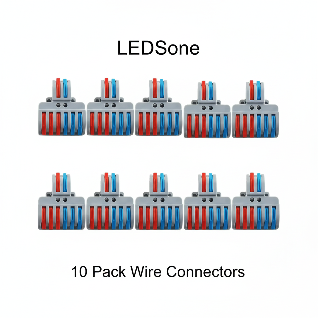 Quick-Connect Electrical Wire Splicing Connectors for Secure Cable Management