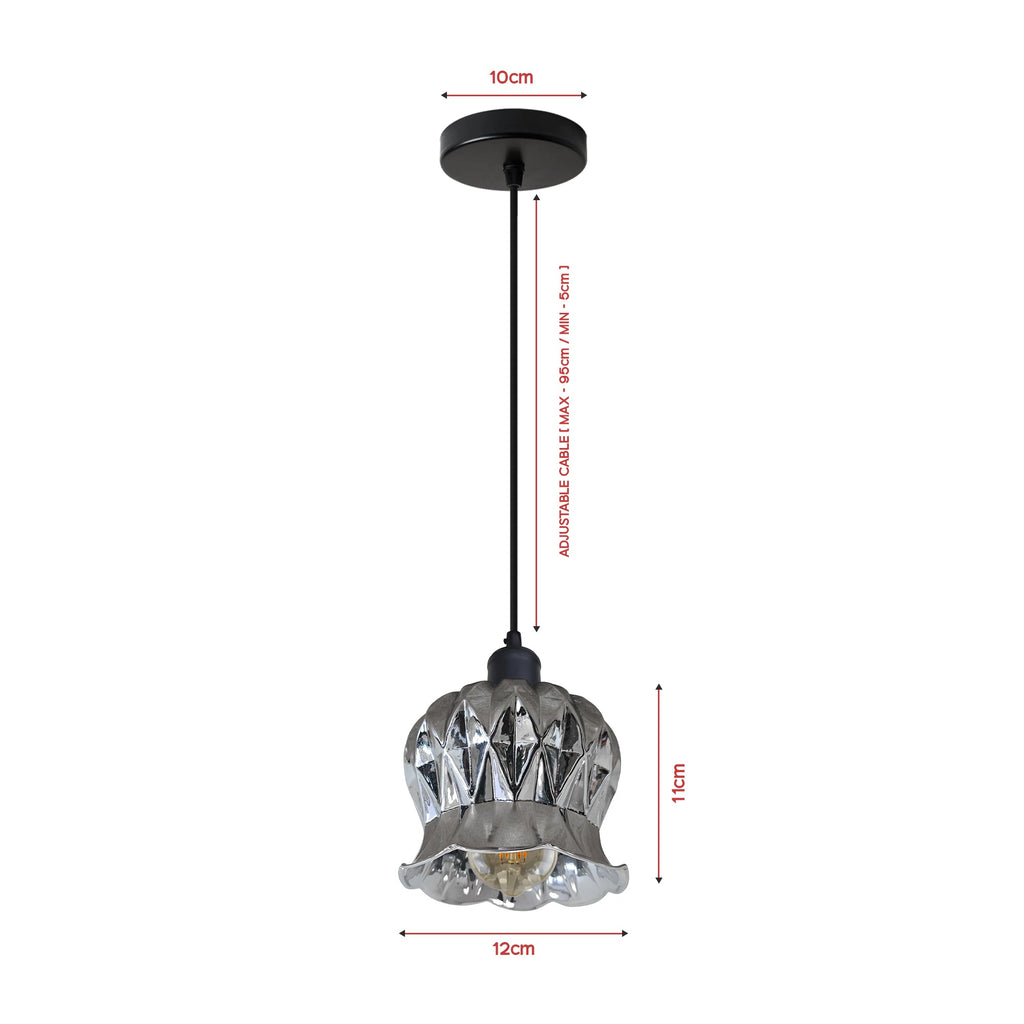 Industrial Glass Pendant  Lighting Fixtures ~6316