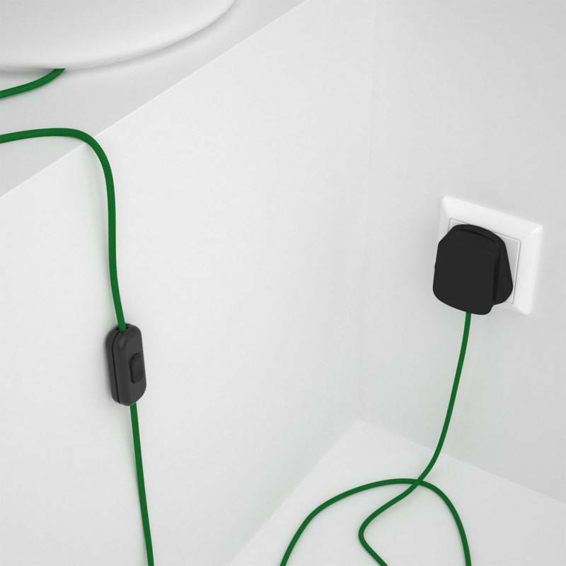 LEDSone 13ft Fabric Flex Plug-In Pendant Light with E27 Bulb Holder
