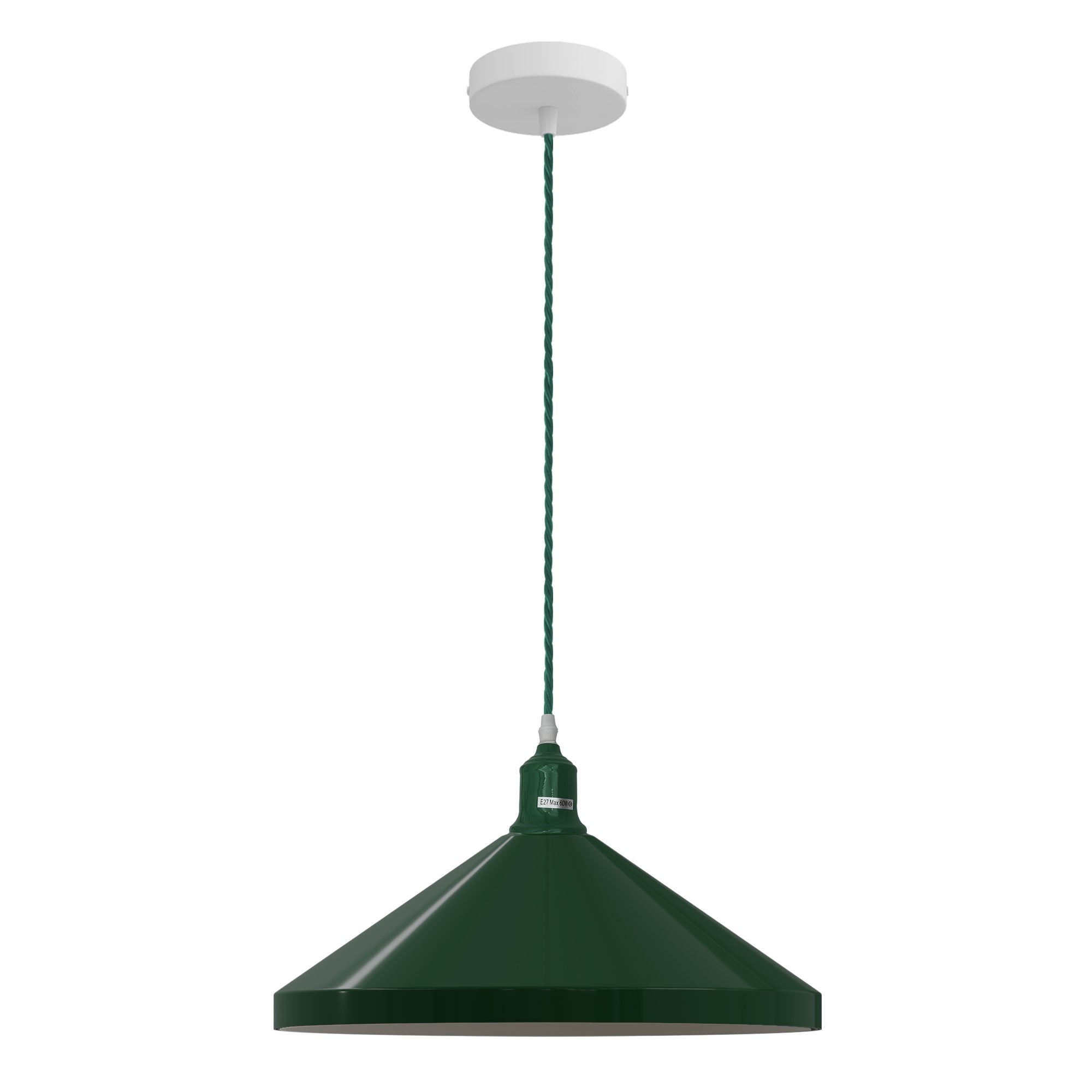Modern Minimalist Cone Pendant Ceiling Light Fixture for Dining Room Decor
