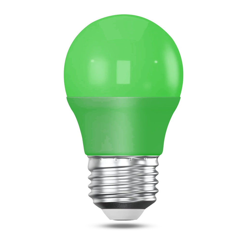 Vibrant 4W LED E27 Coloured Golf Ball Bulb for Dynamic Party Lighting