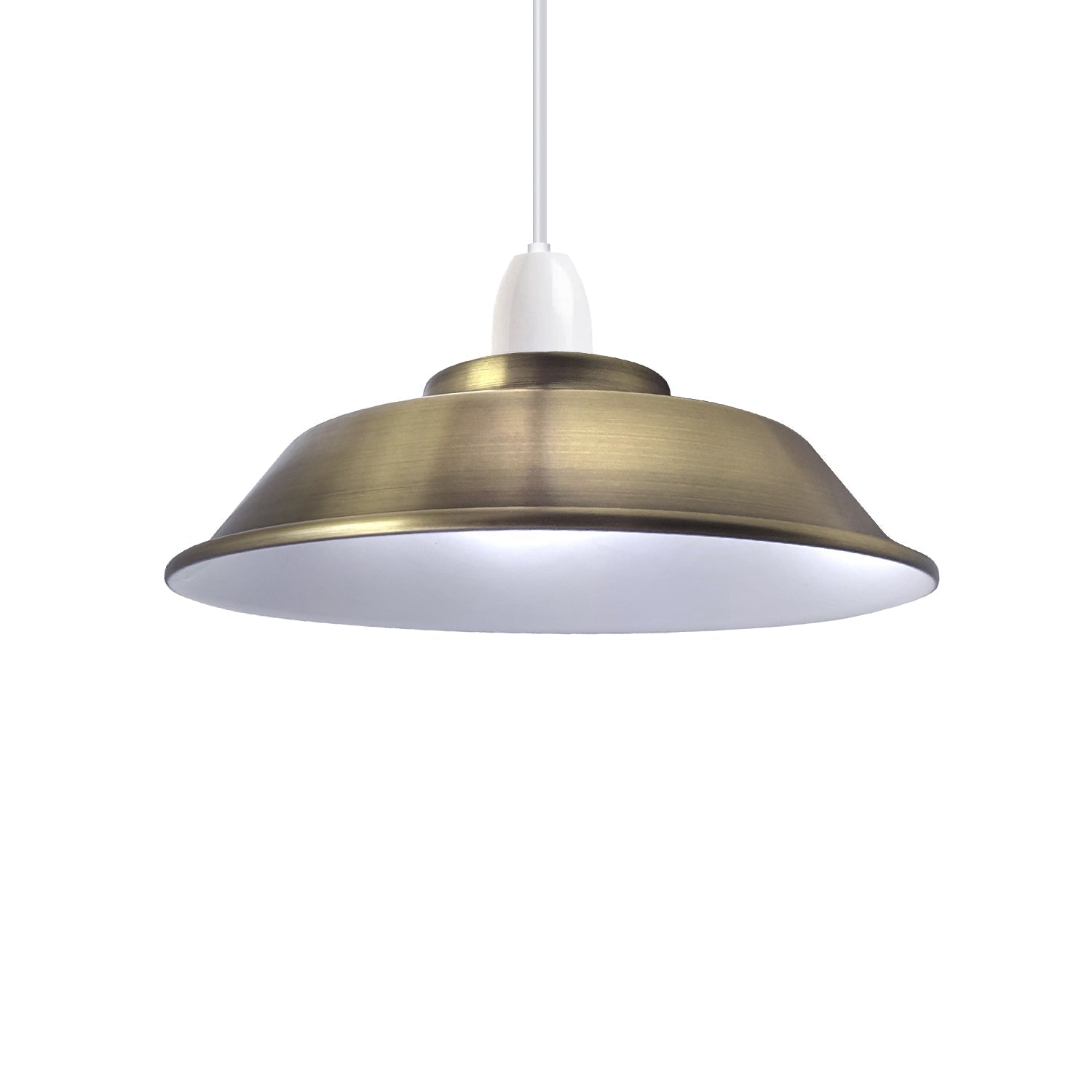 Easy Fit Metal Ceiling Pendant Light Shade for Refurbished Home Lighting