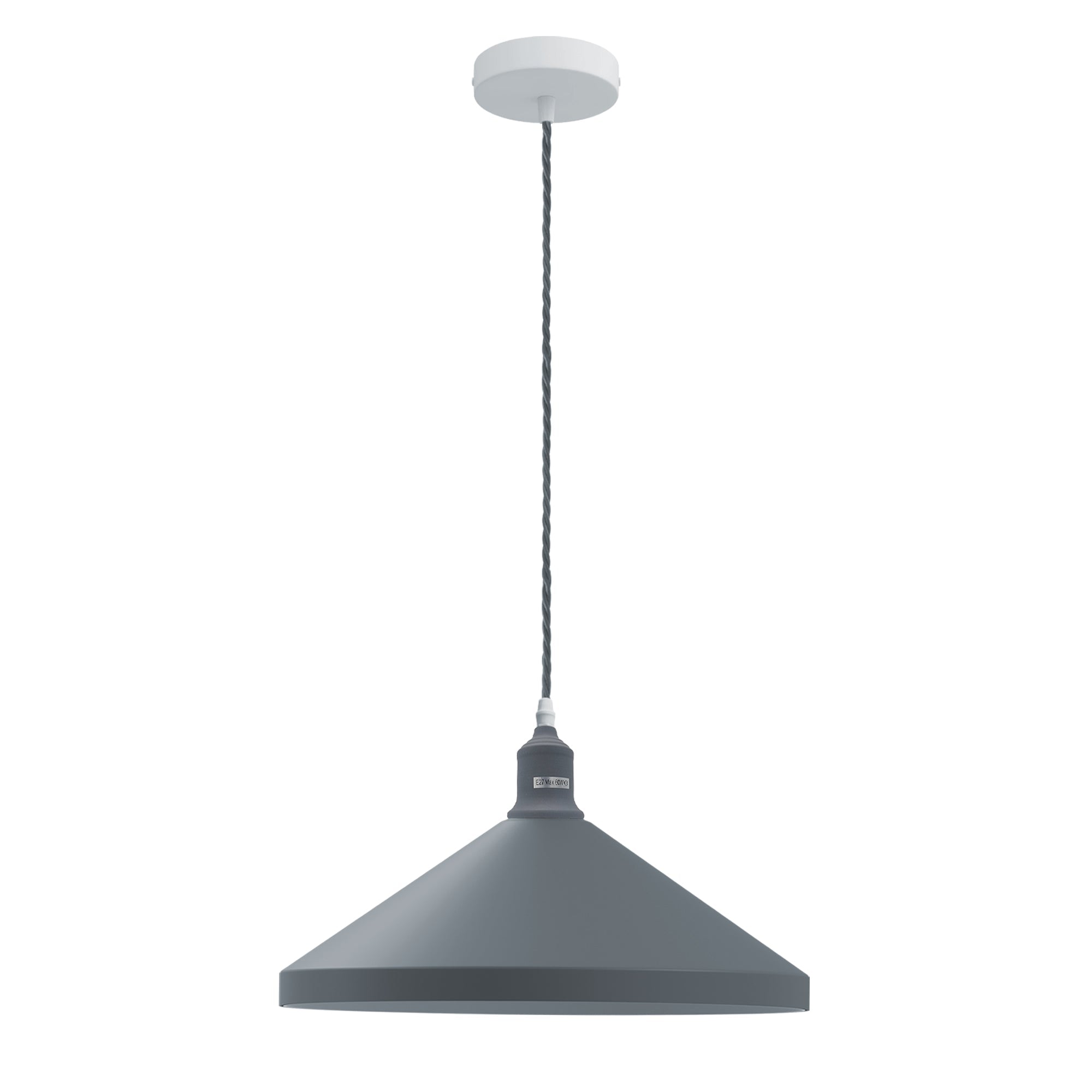 Modern Minimalist Cone Pendant Ceiling Light Fixture for Dining Room Decor