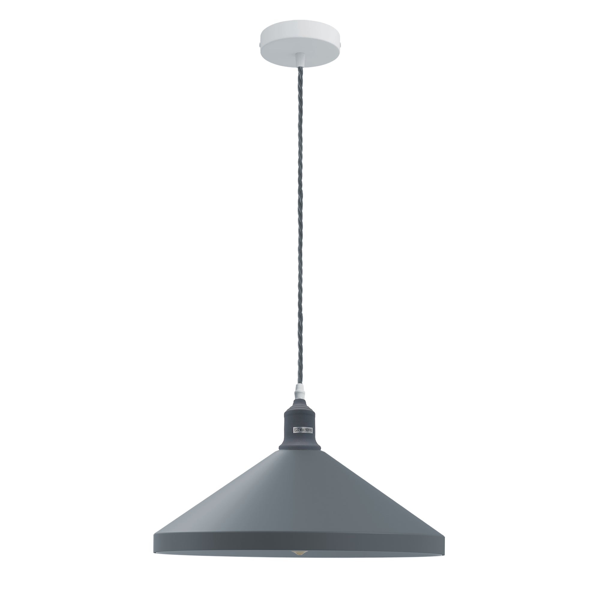 Modern Minimalist Cone Pendant Ceiling Light Fixture for Dining Room Decor