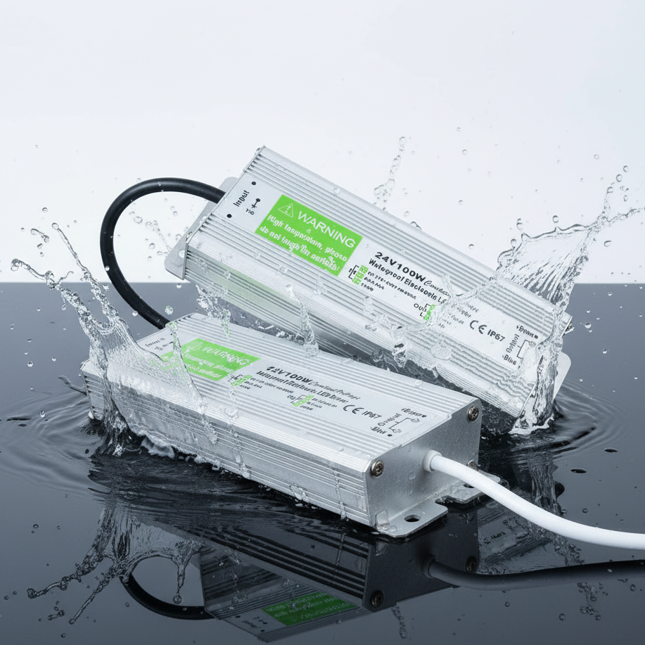 IP67 Waterproof DC 12V 100W LED Power Supply Driver Outdoor Transformer