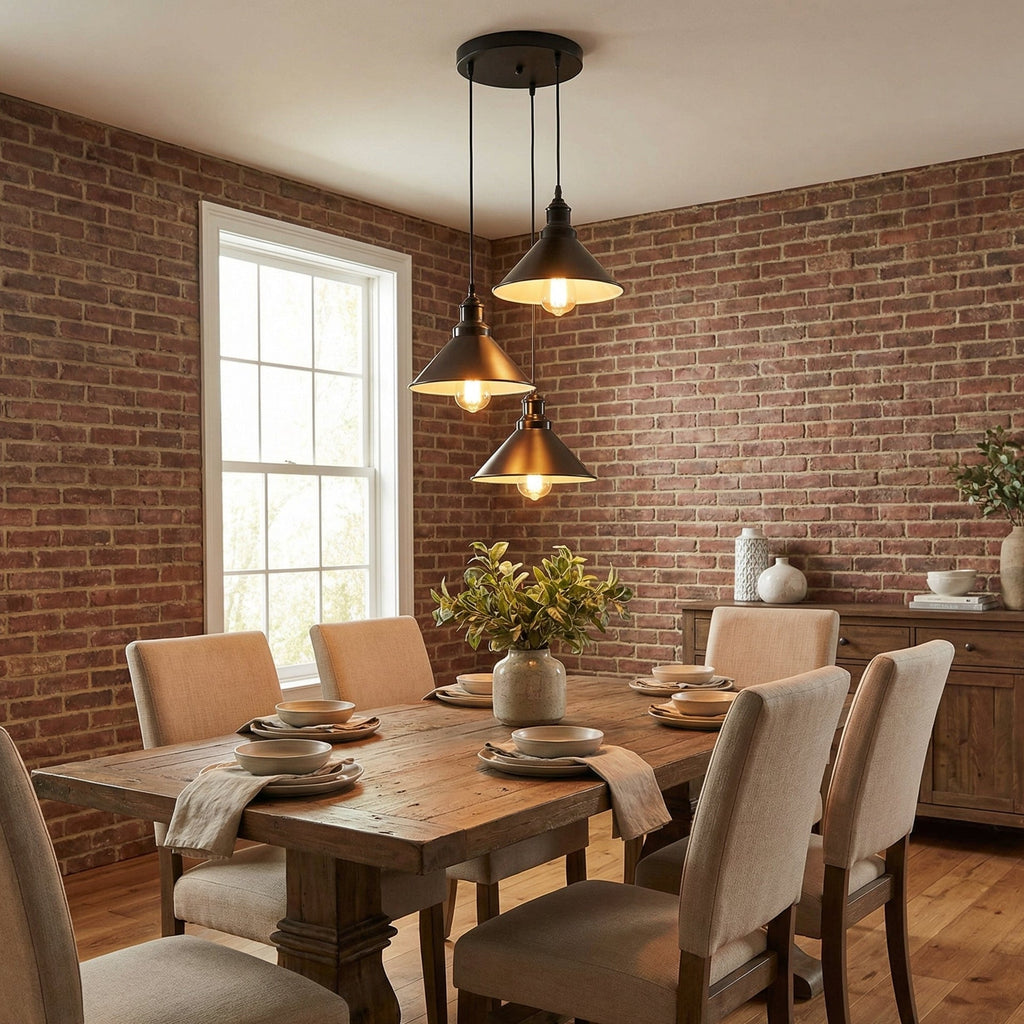 Industrial Metal Cage Pendant Light, E27 Holder Vintage Ceiling Lamp