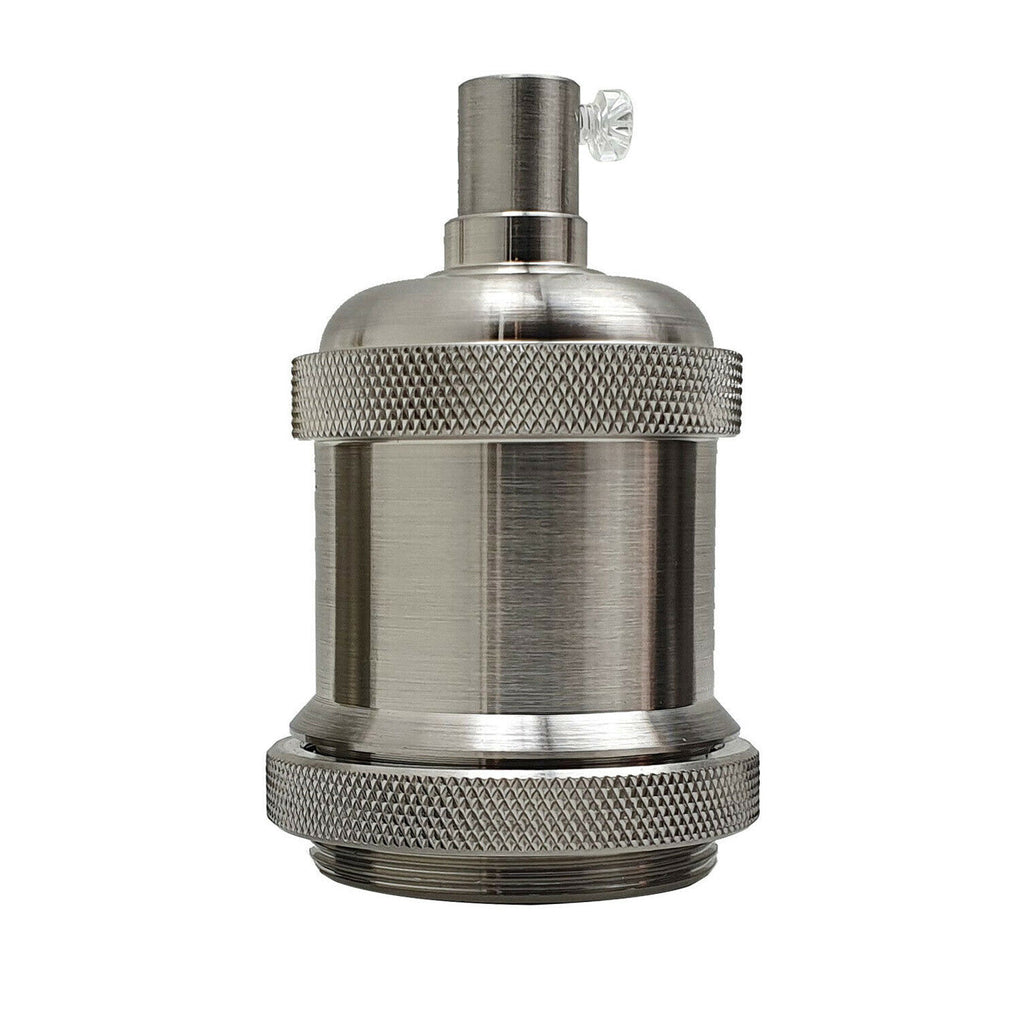 Vintage E27 Metal Lamp Holder Socket for Edison Filament Light Bulbs