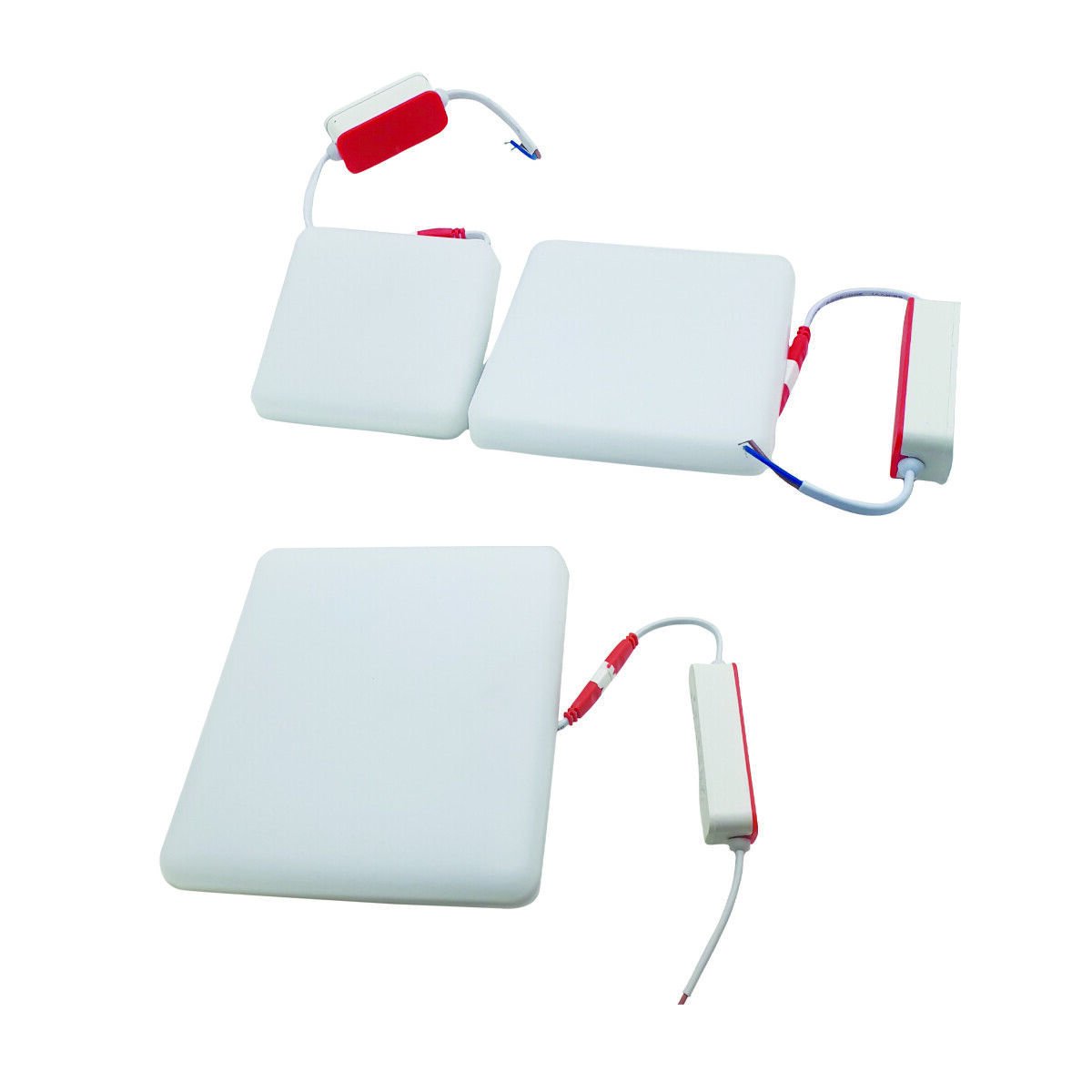 Bright Square LED Panel Light Cool White for Any Space ~5985