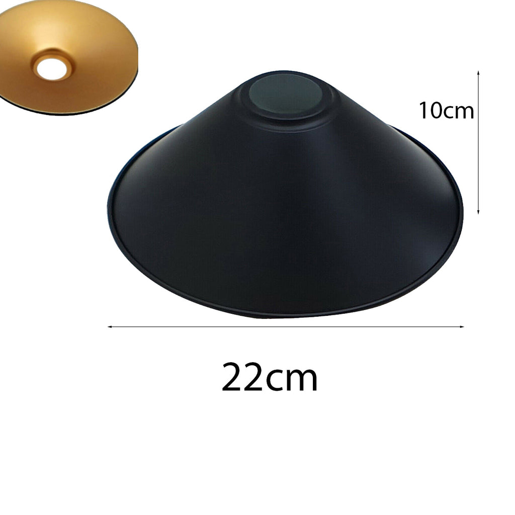Stylish Easy-Fit Metal Ceiling Pendant Light Shade for Modern Home Decor