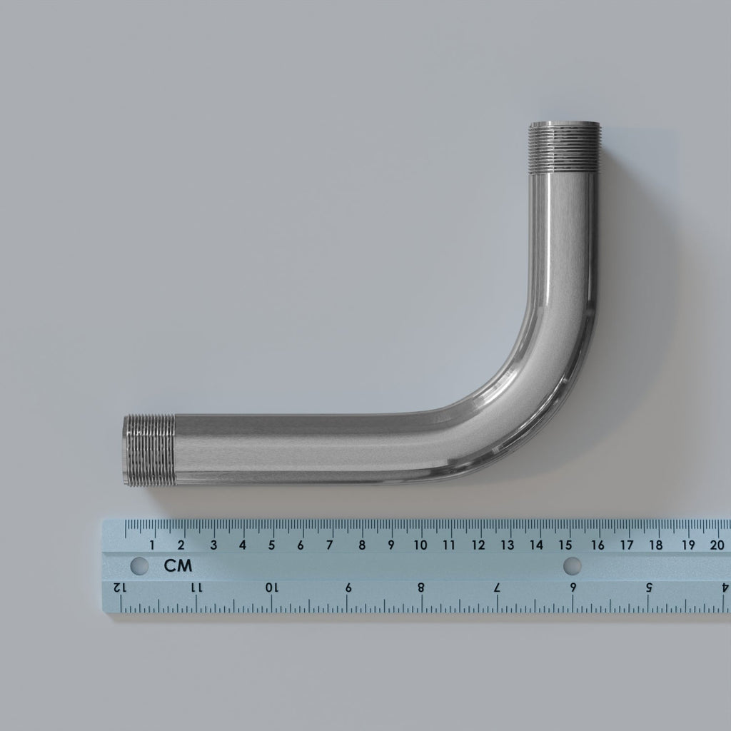 Durable Metal 90-Degree Elbow Conduit Fitting 20mm for Secure Electrical Wiring