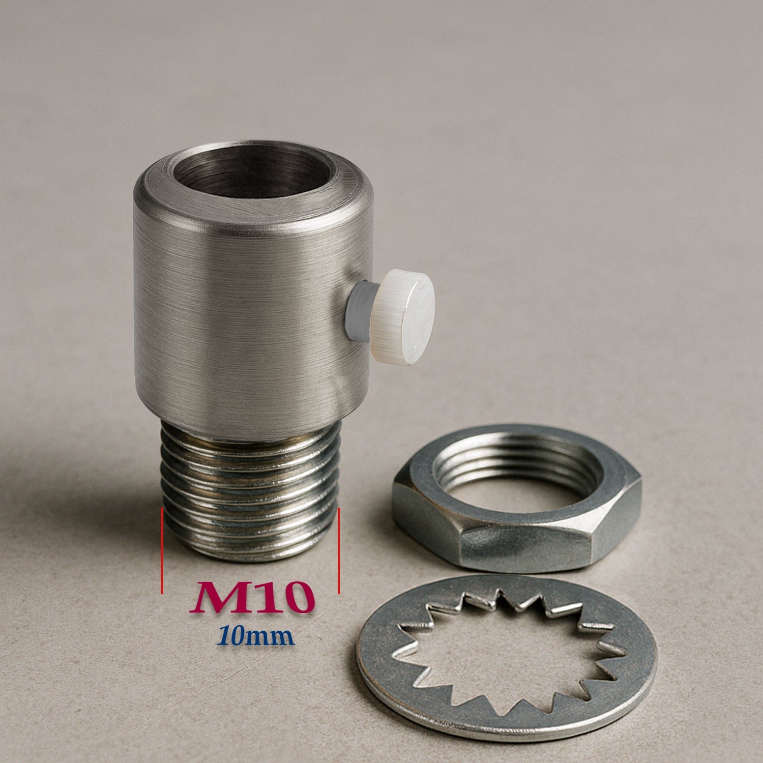 5 Pack Pendant M10 Cord Grip Strain Relief Metal Lock nut - 6048