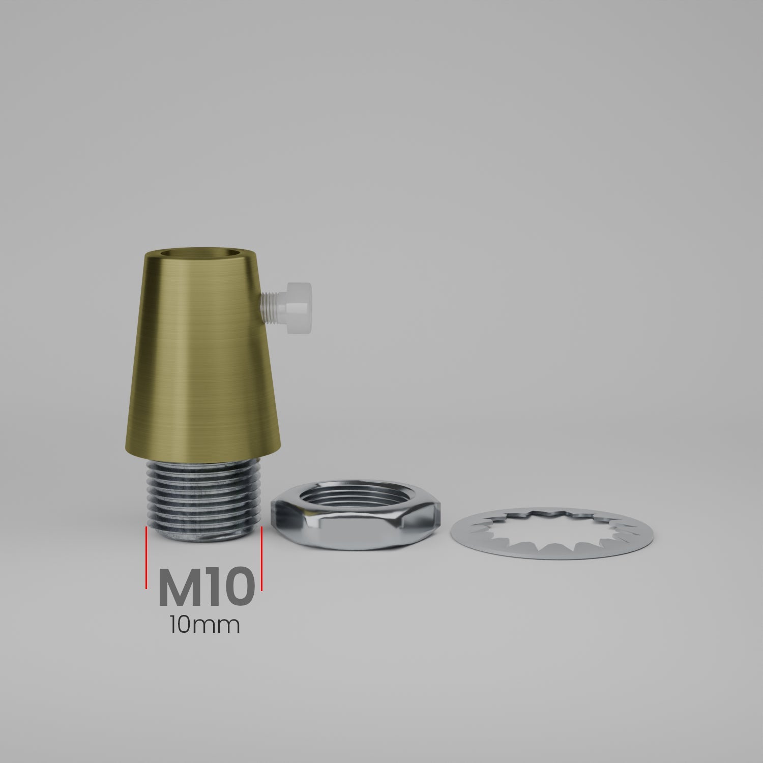 5 Pack Strain Reliefs M10 Cord Grips Clamps for Lights - 6046