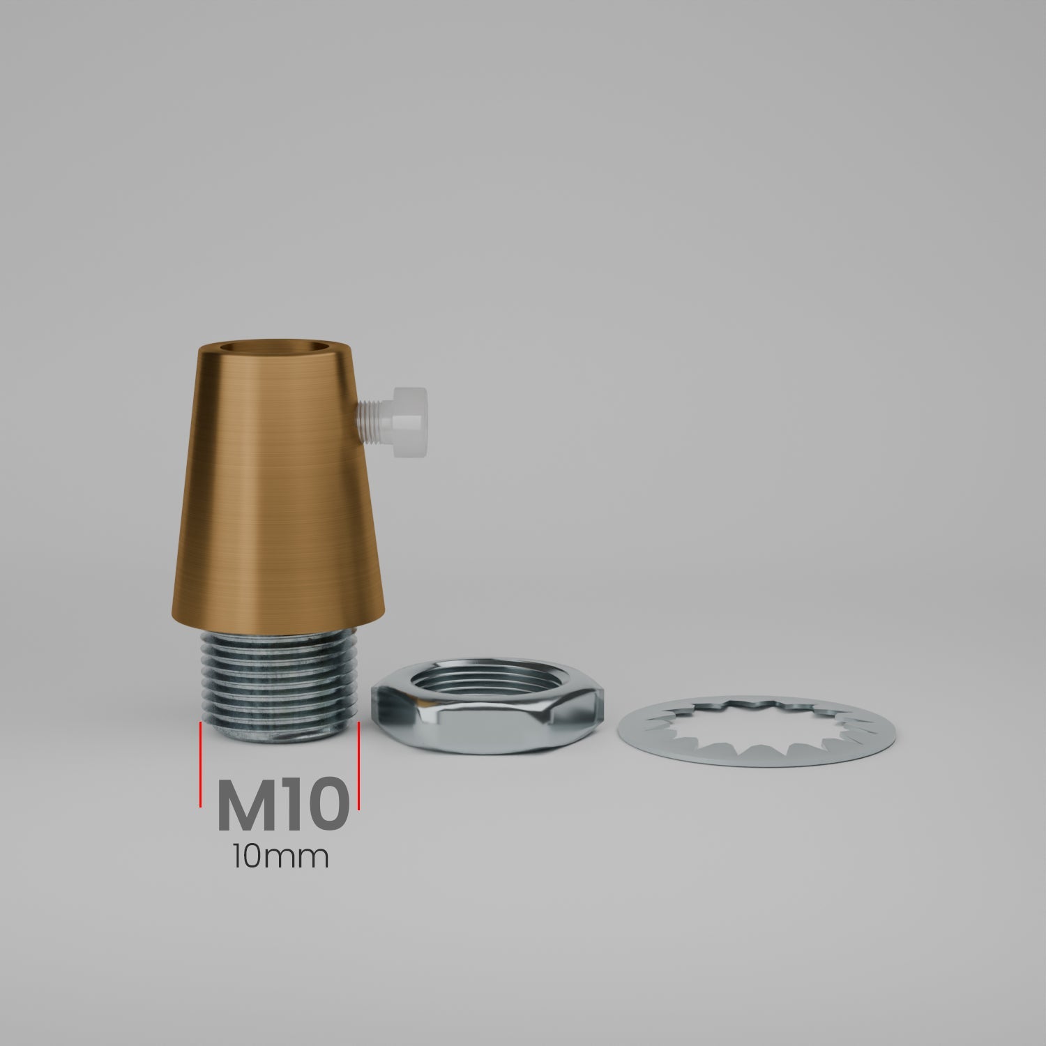 5 Pack Strain Reliefs M10 Cord Grips Clamps for Lights - 6046