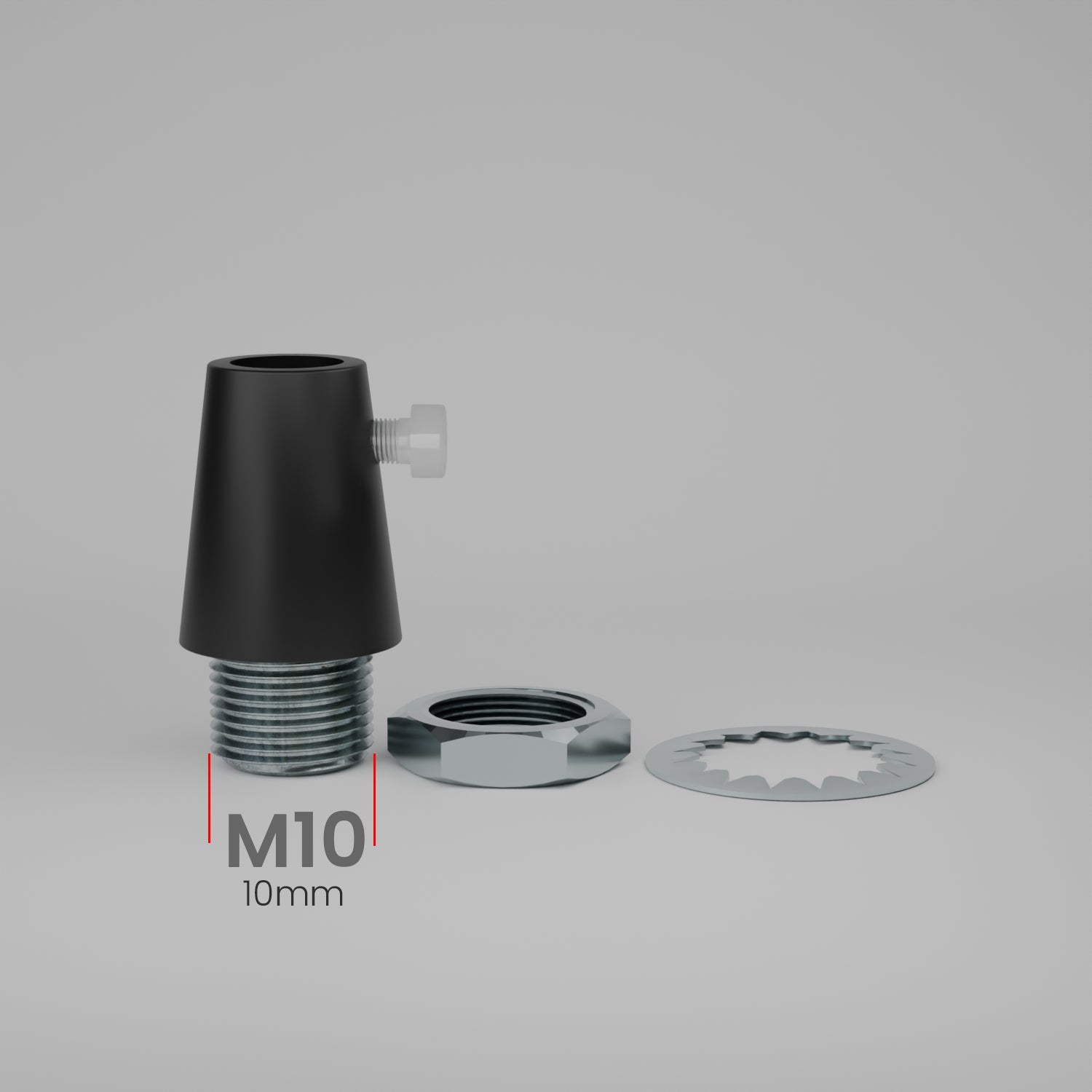 5 Pack Strain Reliefs M10 Cord Grips Clamps for Lights - 6046