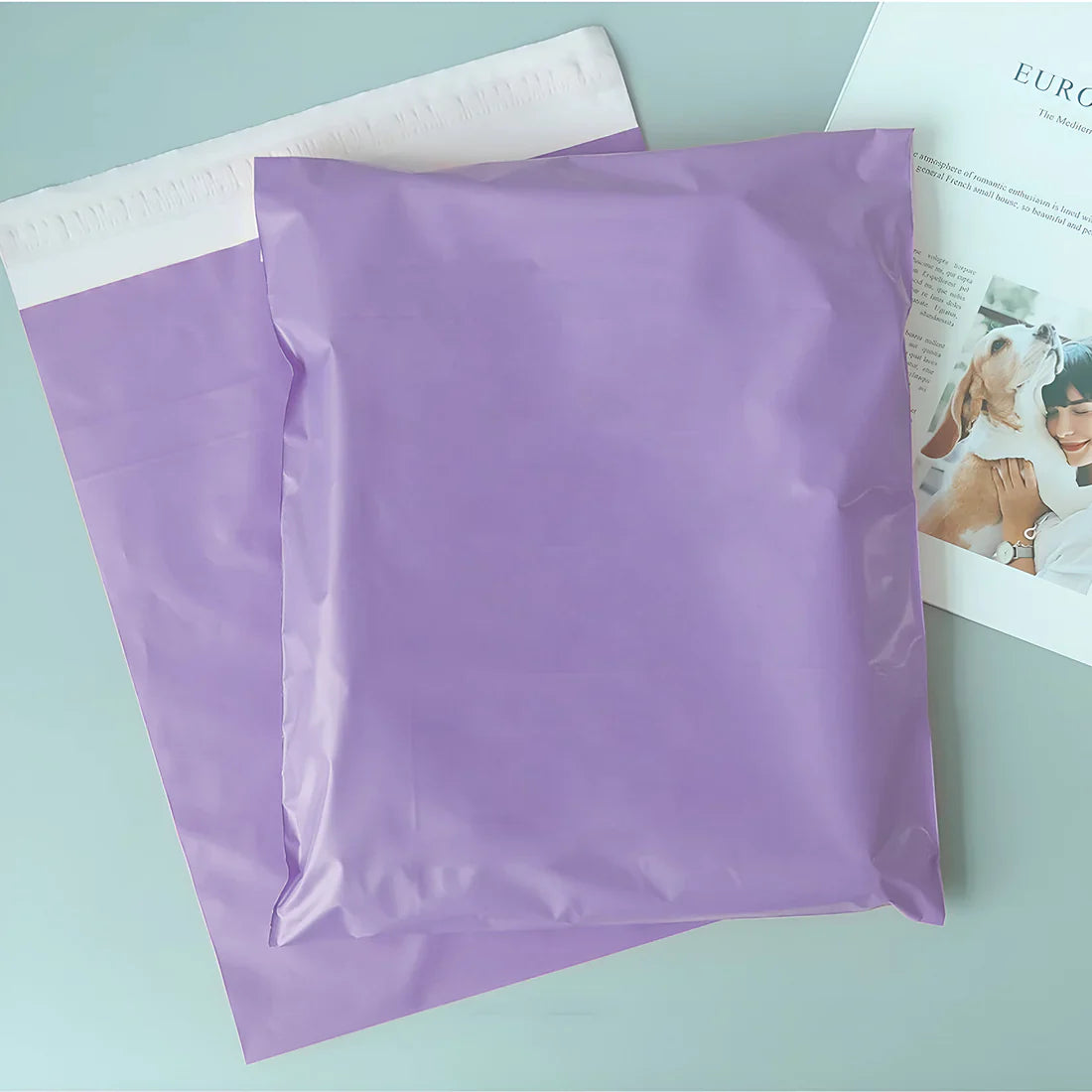 Durable Colorful Polyethylene Self-Seal Mailing Bags for Secure Parcel Shipping