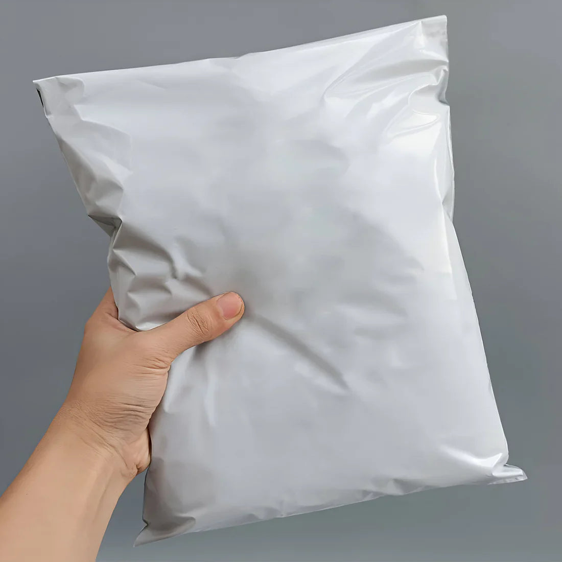 Durable Polyethylene Self-Adhesive Mailing Bags for Royal Mail Shipping, 12.6x17.7 Inches