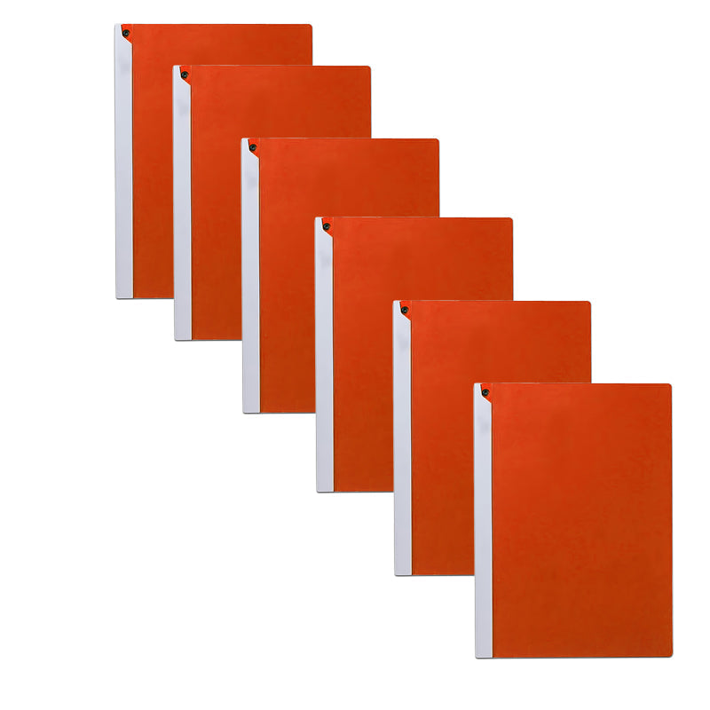 A4 Letter Size Rotating Lever Report Folder 6-Pack for School Office Business