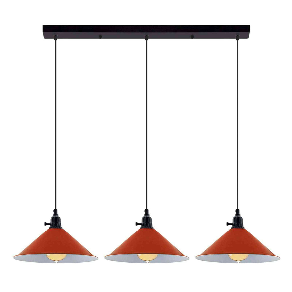 Kitchen Island 3 Light Pendant Light With Fluming Switch ~6187