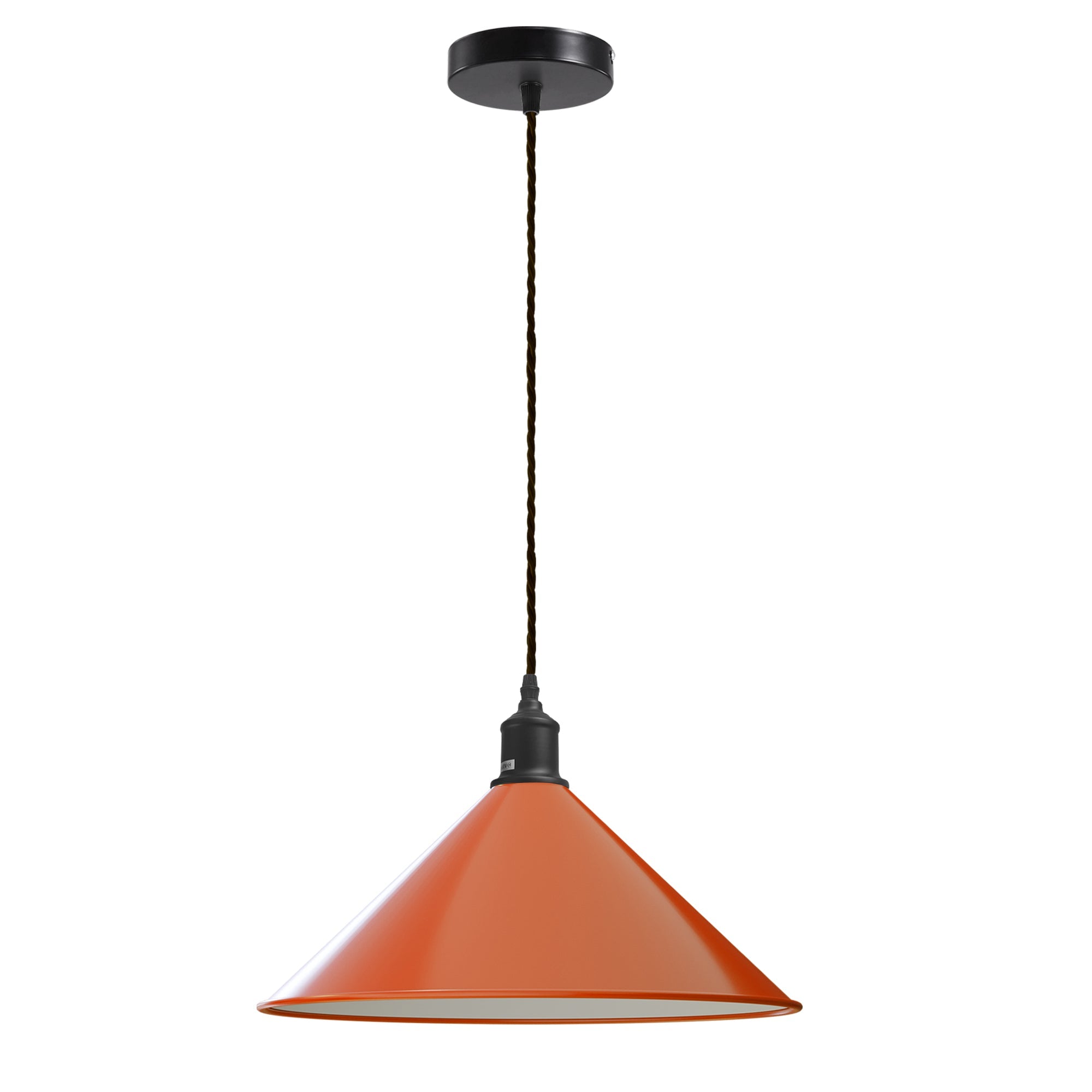 Adjustable Metal Shade Single Head Hanging Pendant Light for Modern Spaces