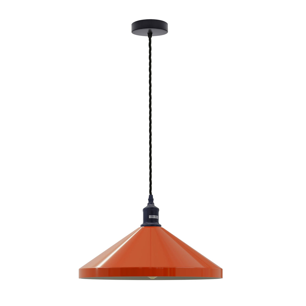 Modern Minimalist Cone Pendant Ceiling Light Fixture for Dining Room Decor