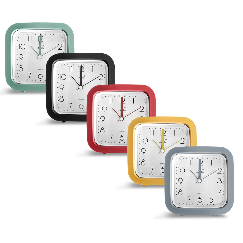 Small Alarm Analog Clocks for Students & Children (Bedside, Cute Design) ~5234