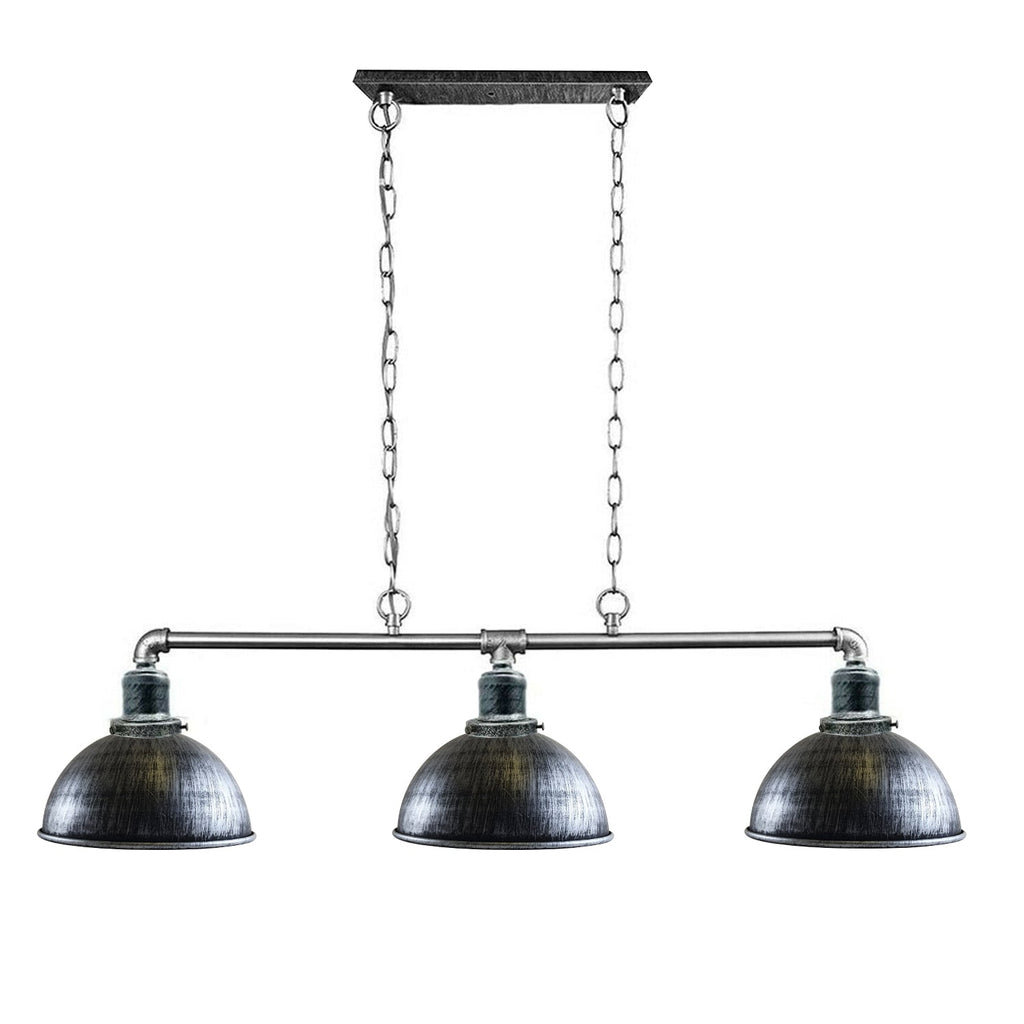 Vintage 3 Way Pendant Ceiling Light Hanging Over dinning Table Lamp ~3800