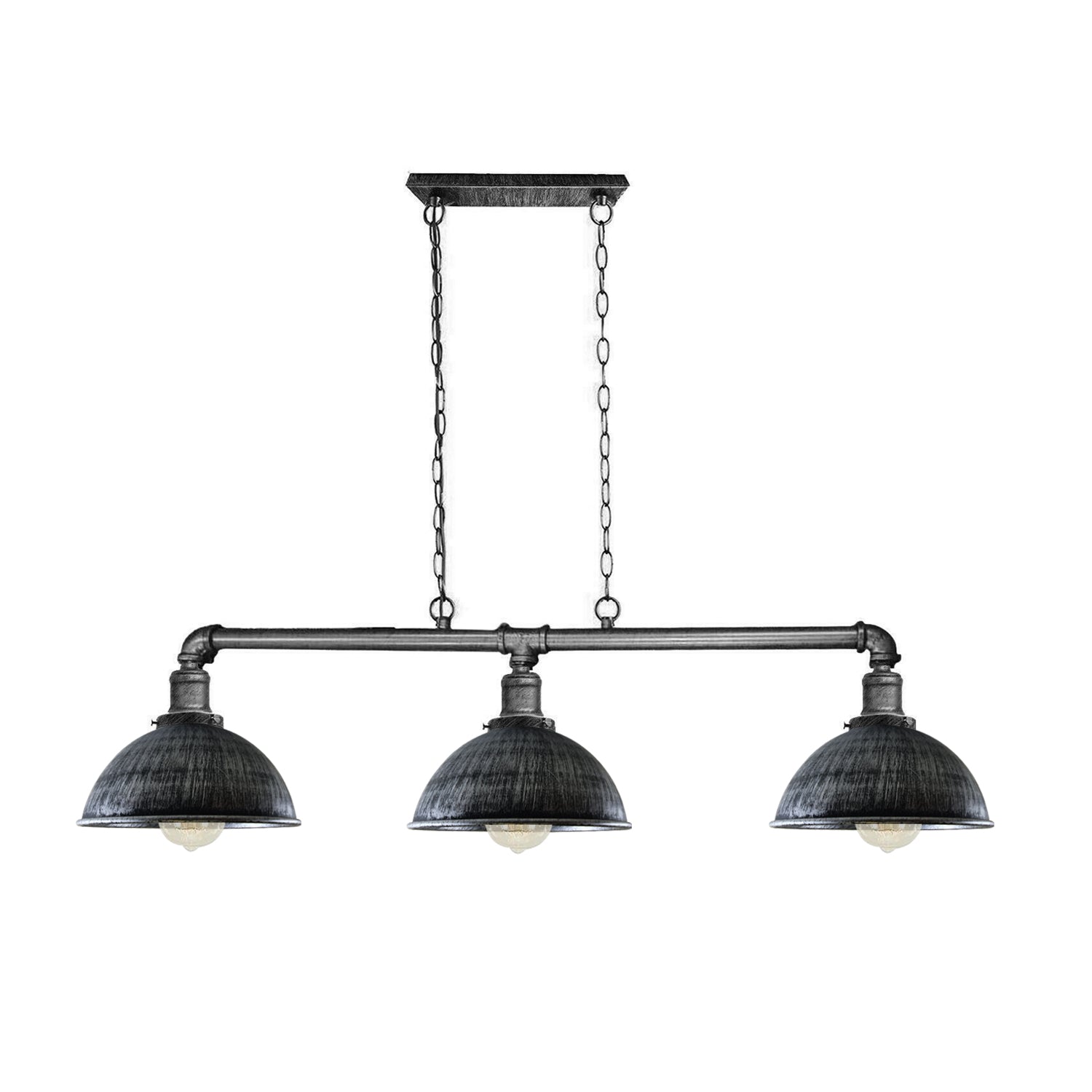 Vintage 3 Way Pendant Ceiling Light Hanging Over dinning Table Lamp ~3800