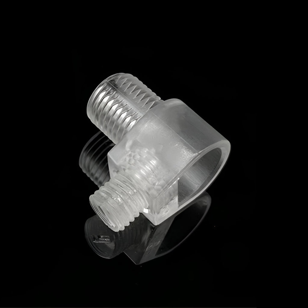 Durable M10 L-Shape Cord Grip Plastic Caps with Locker Strain Relief, 5-Pack