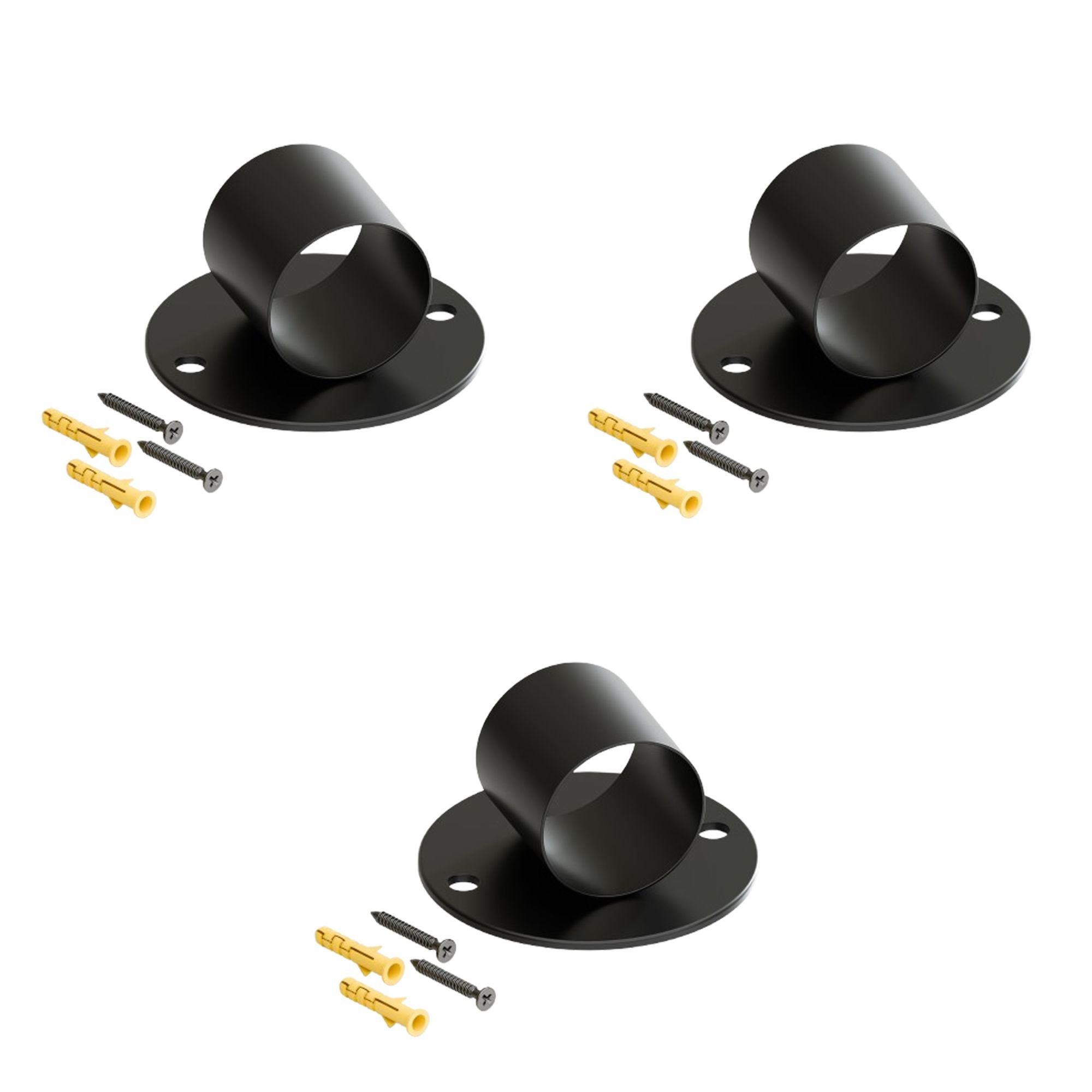 Hemp Pendant Metal Rope Support Ring Brackets - 6135