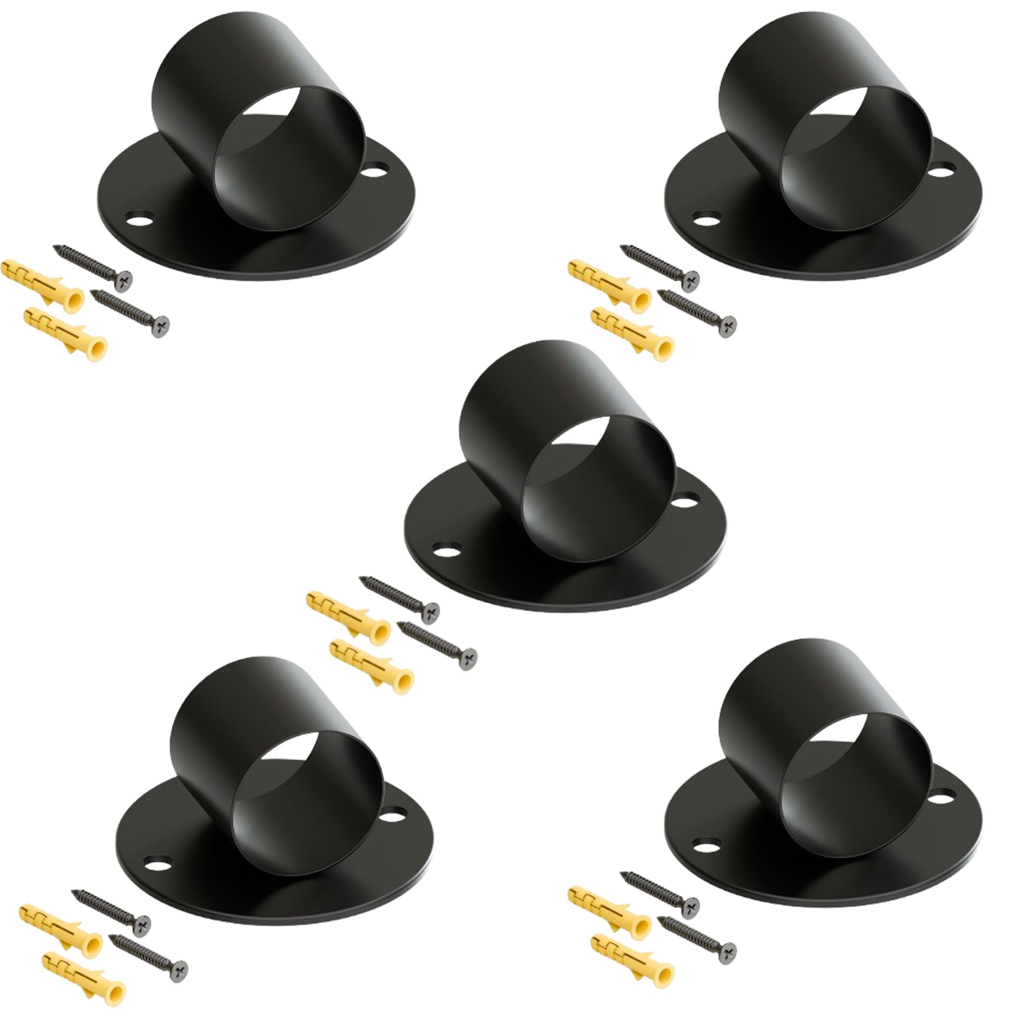 Hemp Pendant Metal Rope Support Ring Brackets - 6135