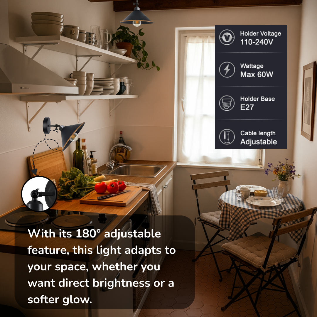 Flush Mount Ceiling Light Metal ~6216