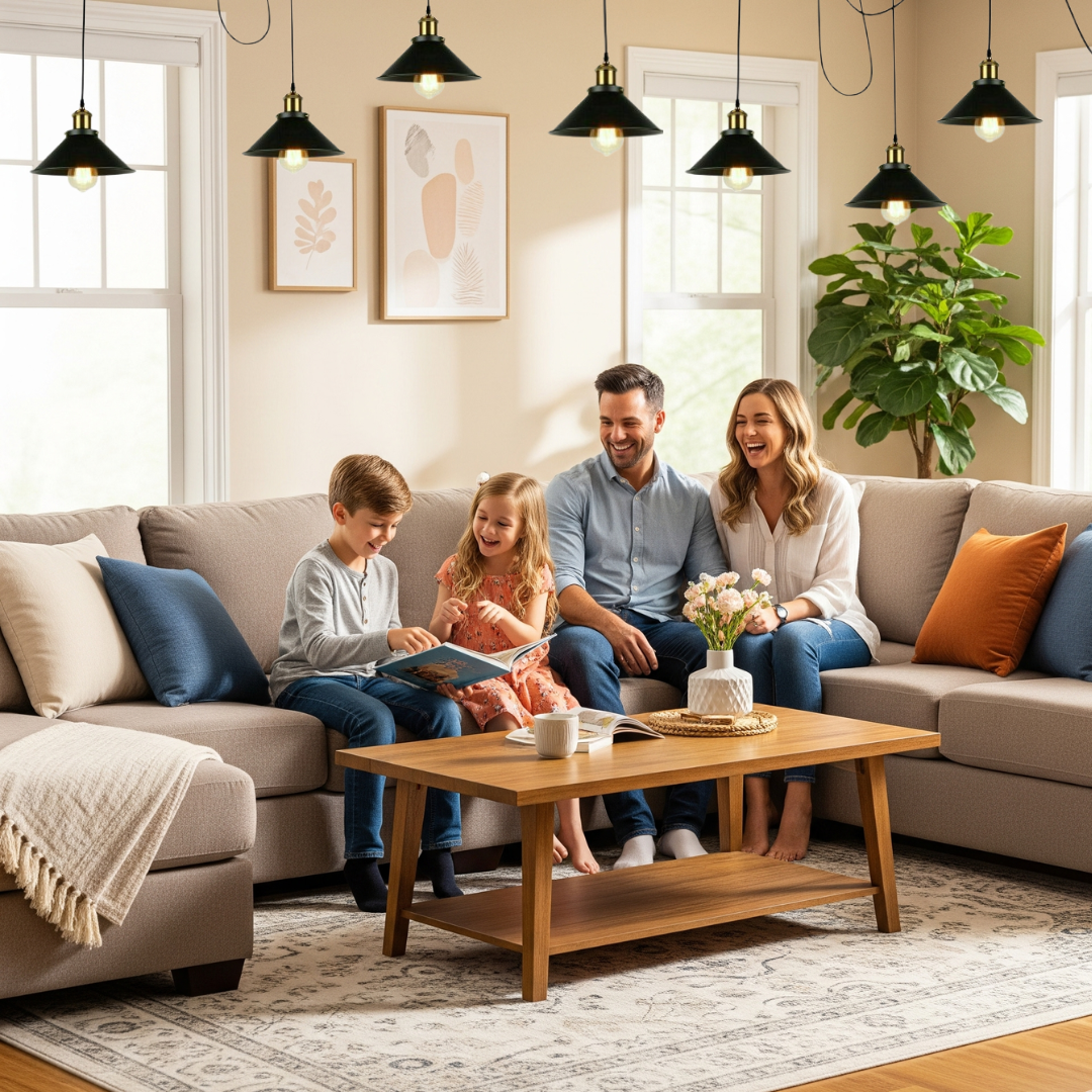 Multi Fleming Spider Pendant Light Black ~6165