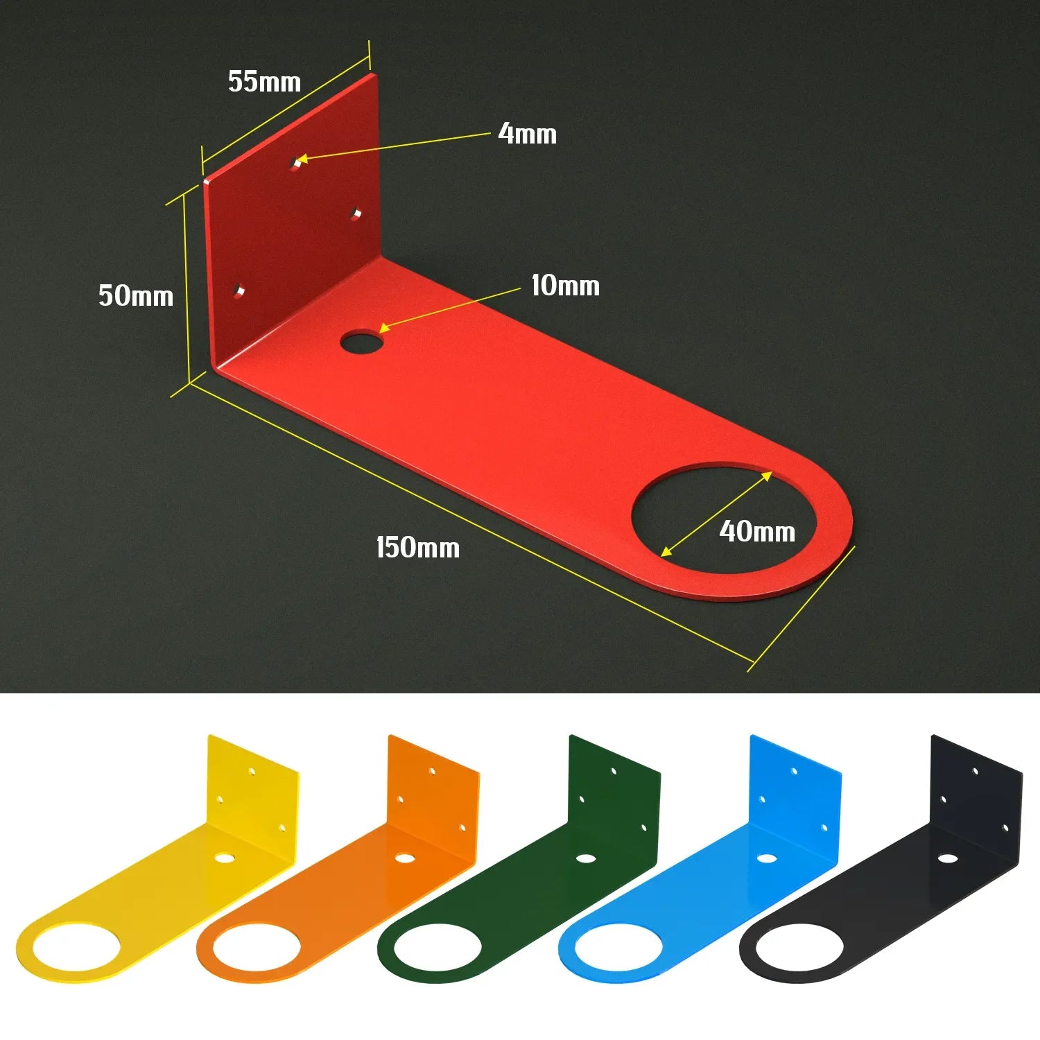 Universal E27 Socket Mounting Plate - Multi-Color Wall Ceiling Bracket Accessory