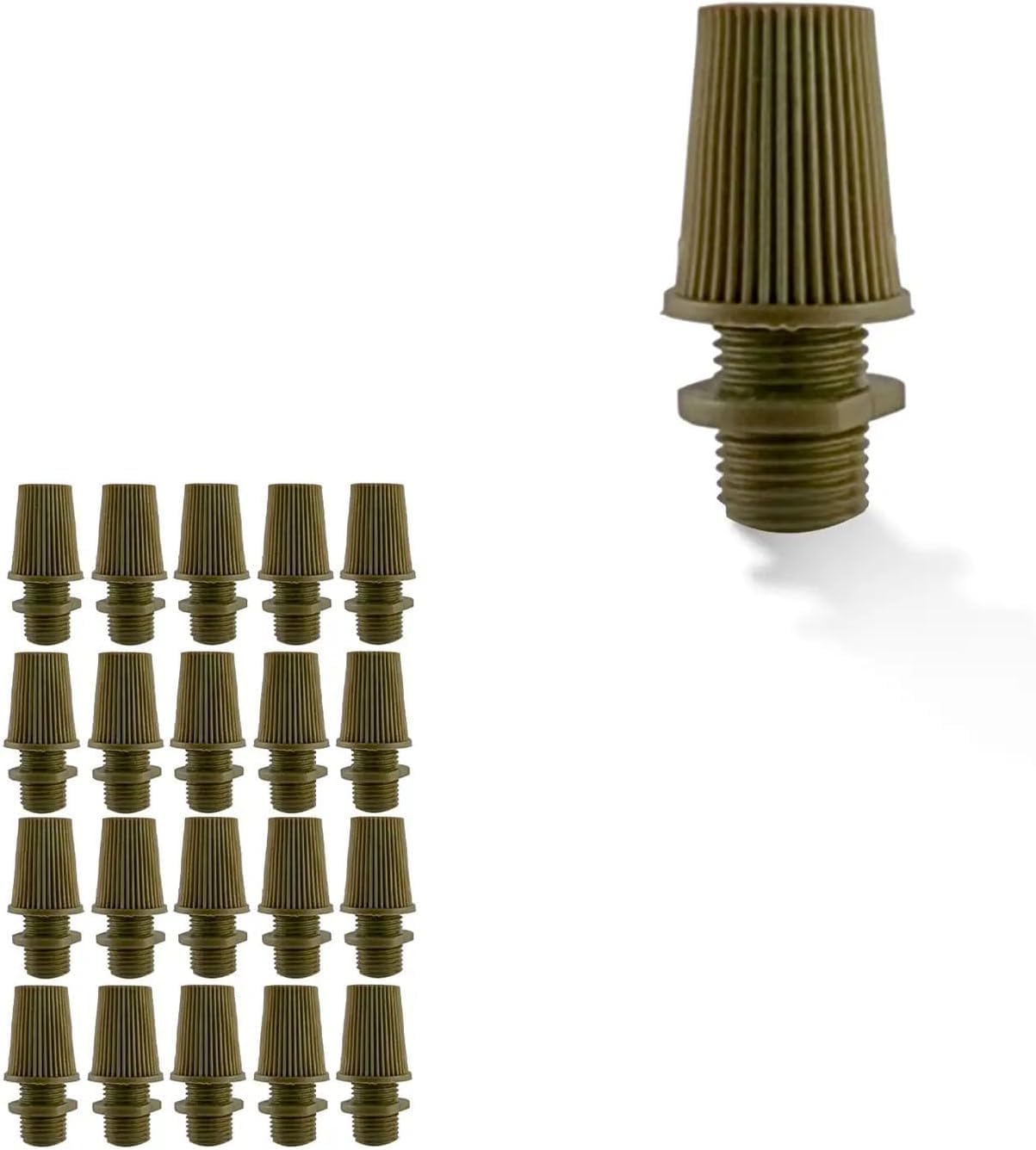 Versatile Durable Plastic 10mm Male Thread Cord Grips for Pendant Cables