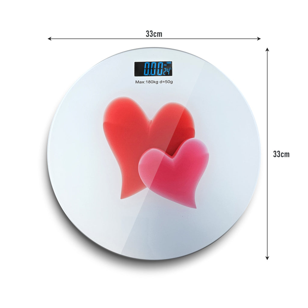Accurate Digital Bathroom Scale for Weight Loss - Stylish Body Weighing Machine