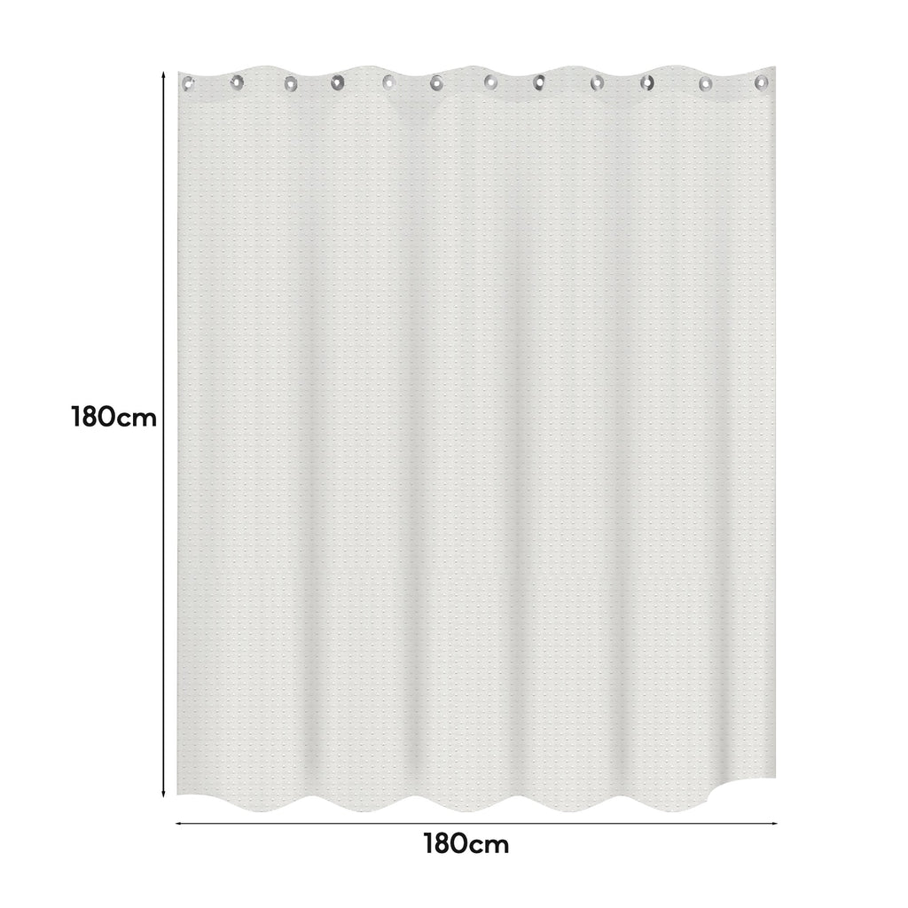 Durable EVA Mould Proof Waterproof Shower Curtain for Modern Bathtub Bathroom