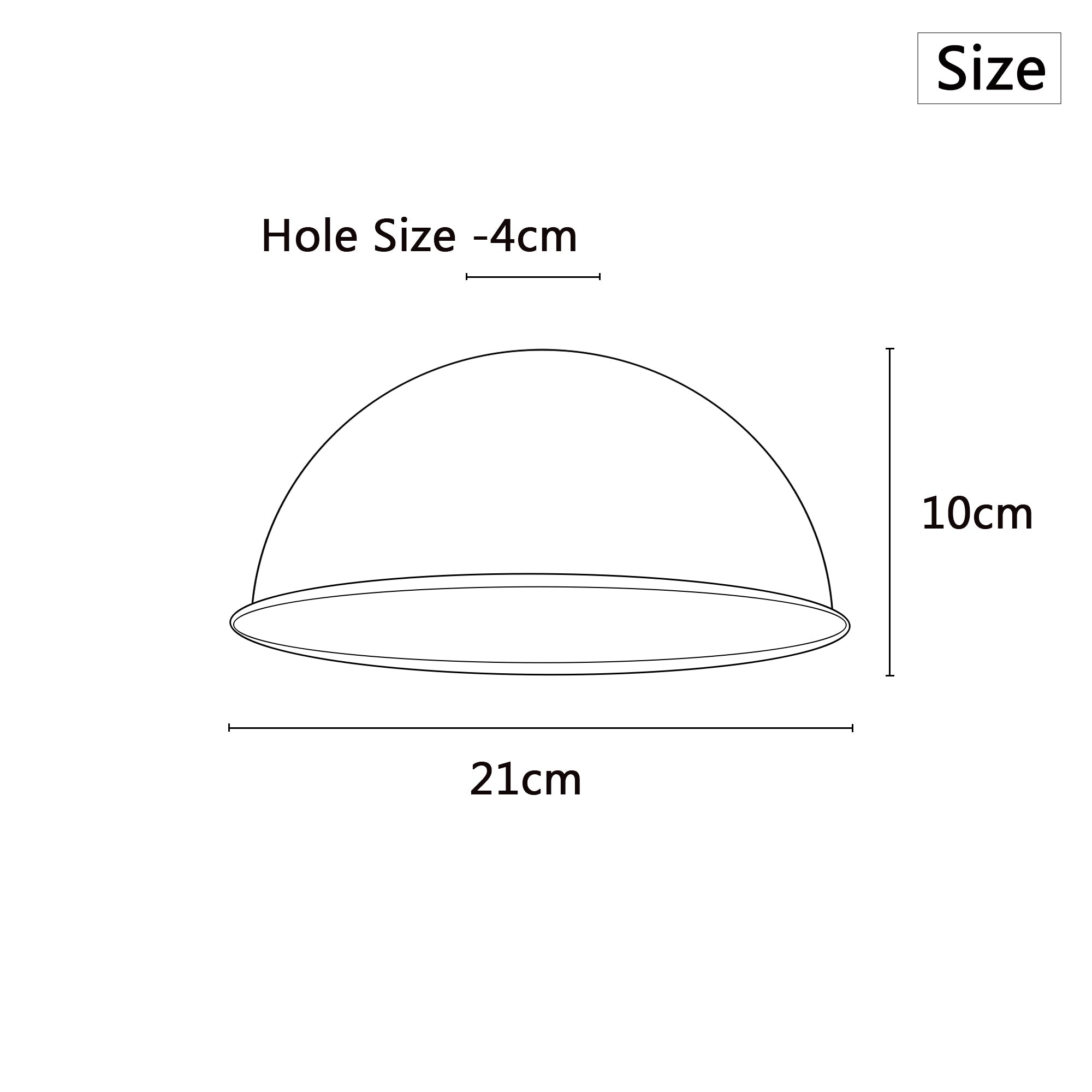 Vintage Easy Fit Metal Dome Lamp Shade Refurbished Light Shade for Home