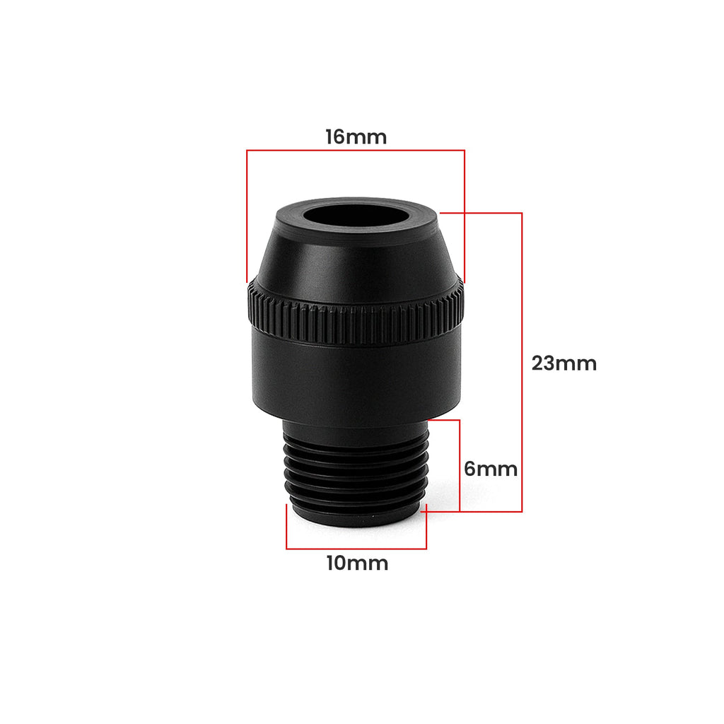 5 Pack Strain Relief Metal Cord Grip Nuts M10 Cable Lock - 6047