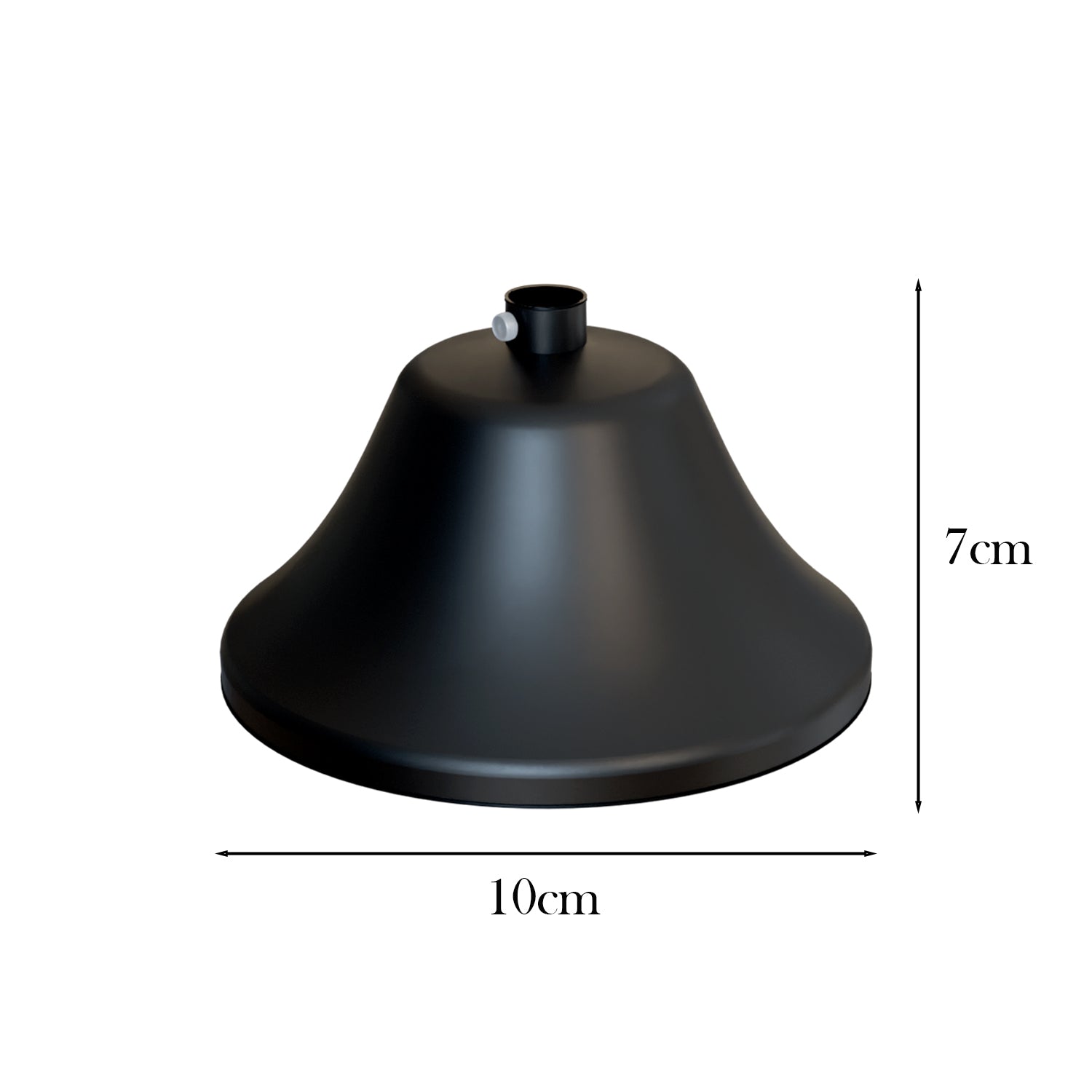 100mm Metal Ceiling Rose Hook for Pendant Lights & Chandeliers - Easy Mount