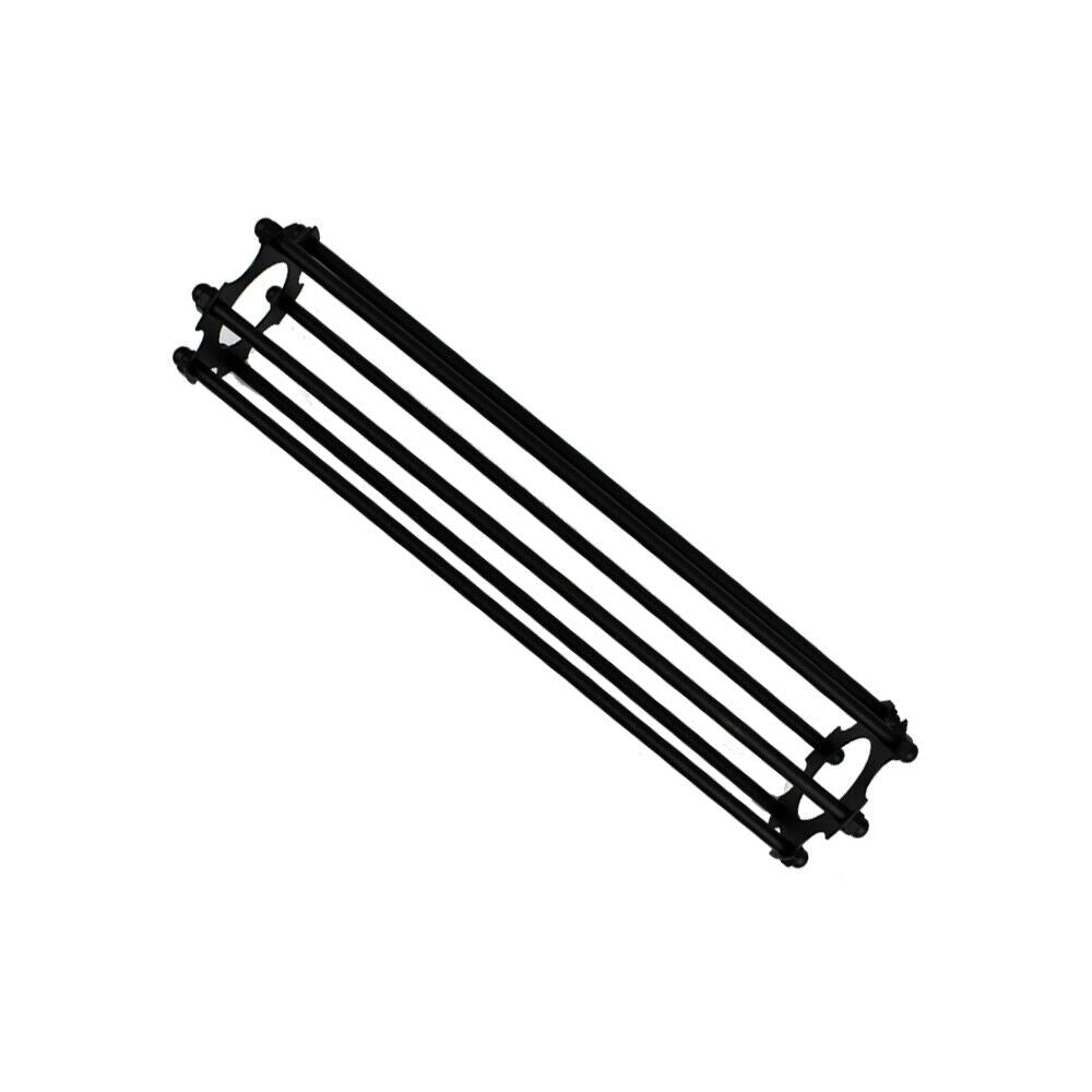 Black Metal Wire Cage Tube Pendant Light Shade Easy Fit Design