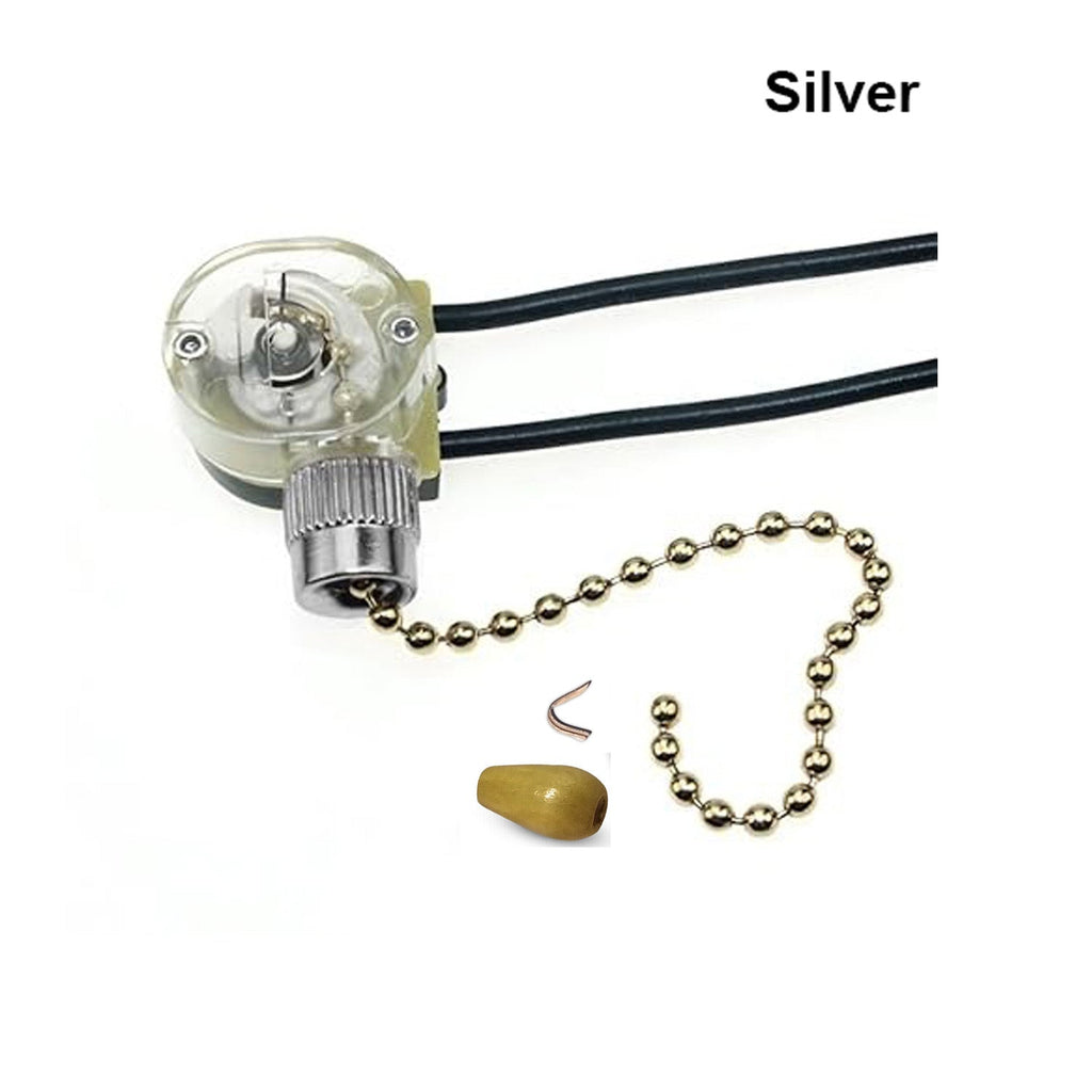 Universal Ceiling Fan Wall Lamp Pull Chain Cord Light Switch